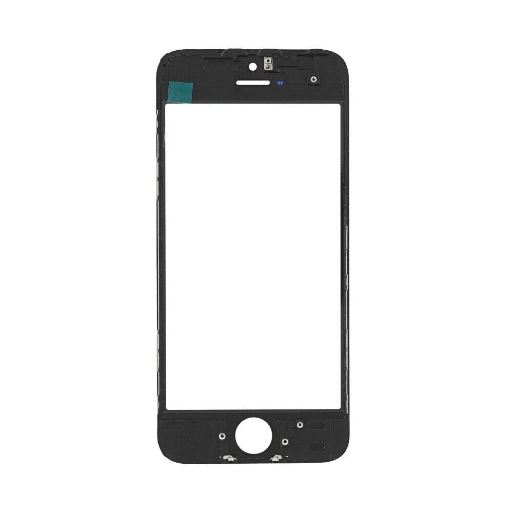 Touchscreen für iPhone 5s LCD + Rahmen Schwarz Bildschirm Ersatz