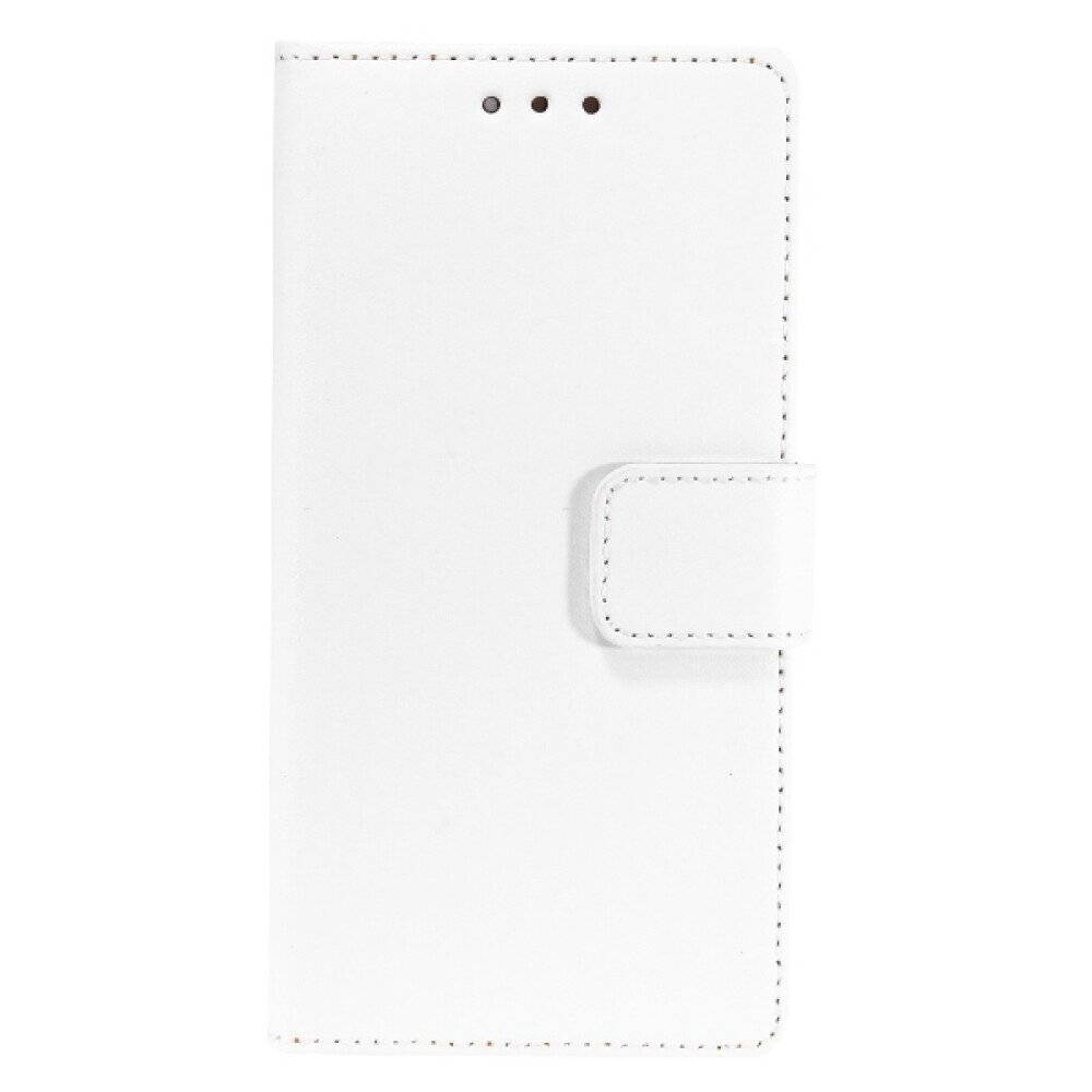 Book Case Handyhülle für Galaxy A5 Weiß Leder 4250710560844