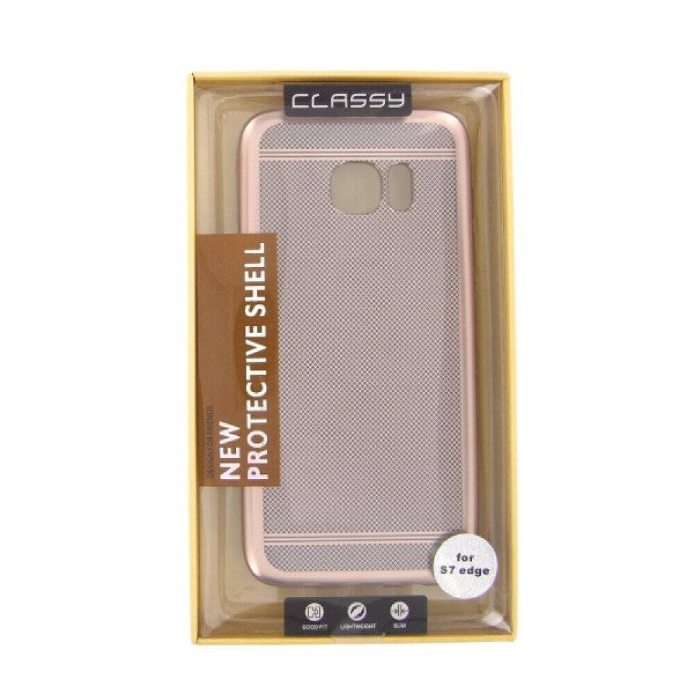 Silikonhülle Handyhülle für Samsung Galaxy S7 Edge Rose