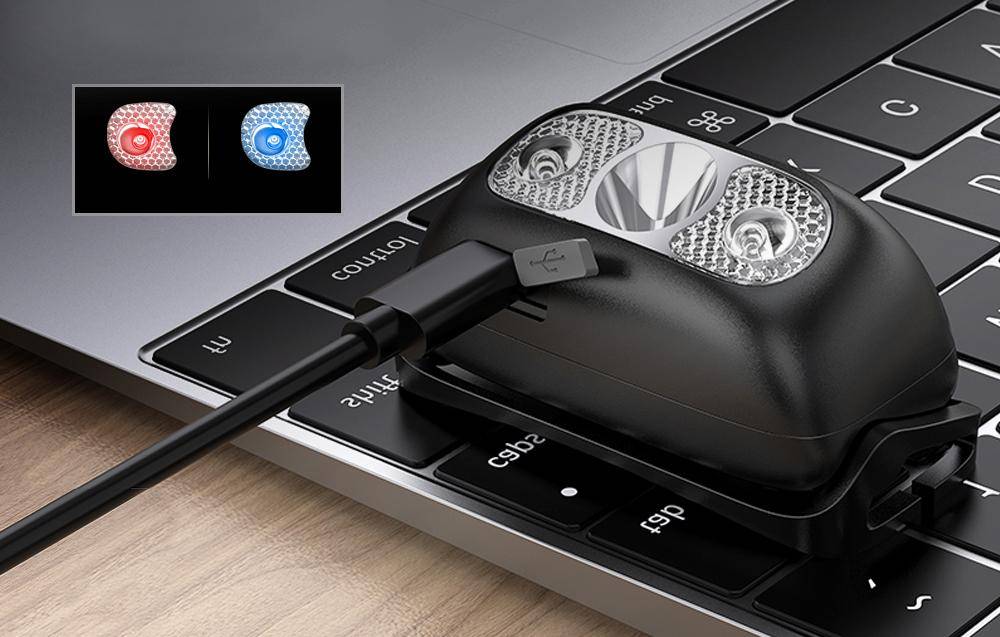 Superfire HL05-E, LED Kopflampe, 120lm, USB