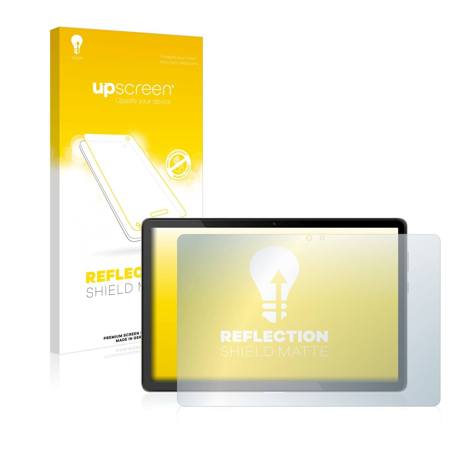 upscreen Reflection Shield Matte Premium Displayschutzfolie für Blackview Tab 10 Slim (im