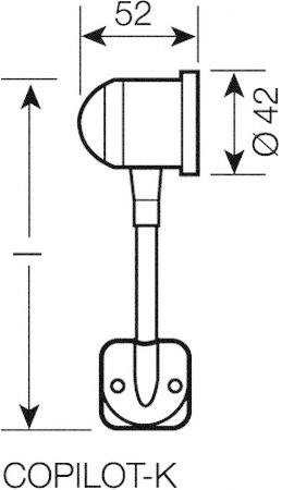OSRAM Innenraum-Leuchte 088/41508 COPILOT K Halogen