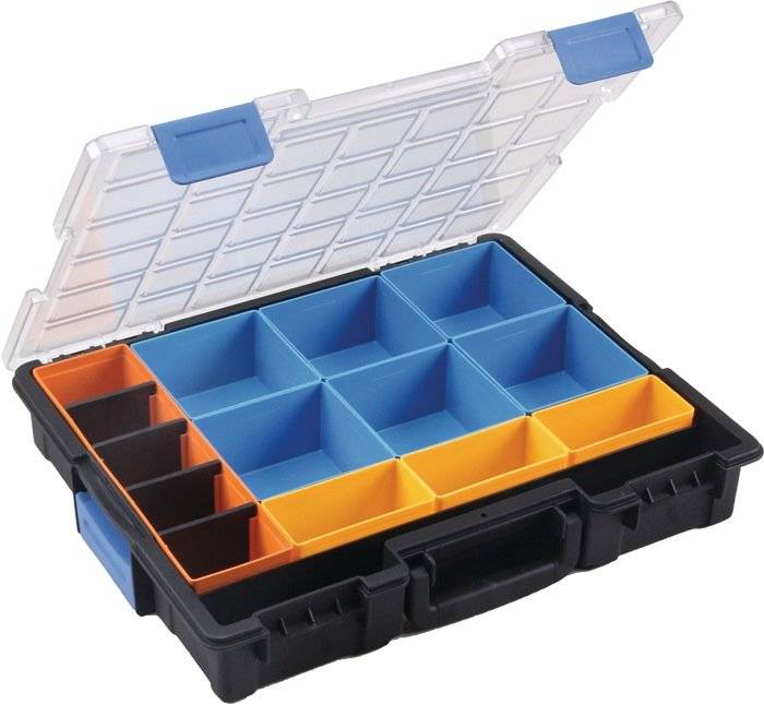 Allit EuroPlus Pro K44/15 Sortimentskoffer (L x B x H) 355 x 440 x 76 mm Anzahl Fächer: 15 Inhalt 1 St.