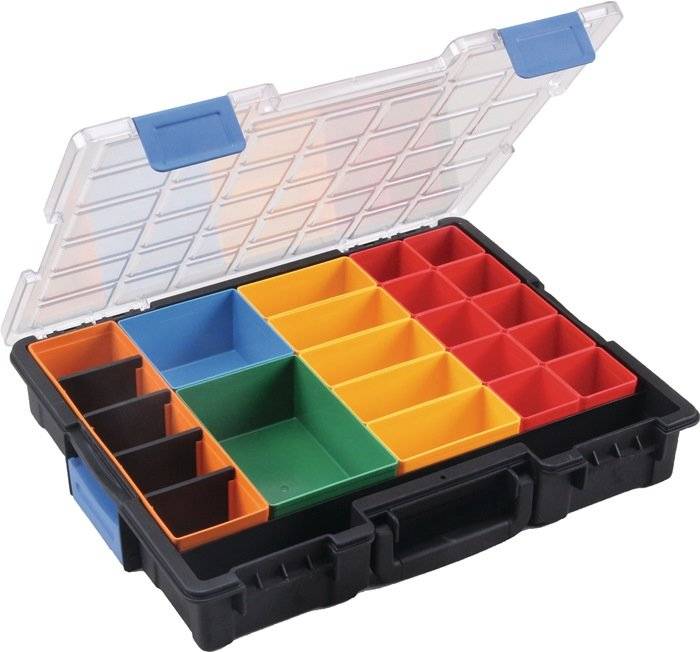 Allit EuroPlus Pro K44/23 Sortimentskoffer (L x B x H) 355 x 440 x 76 mm Anzahl Fächer: 23 Inhalt 1 St.