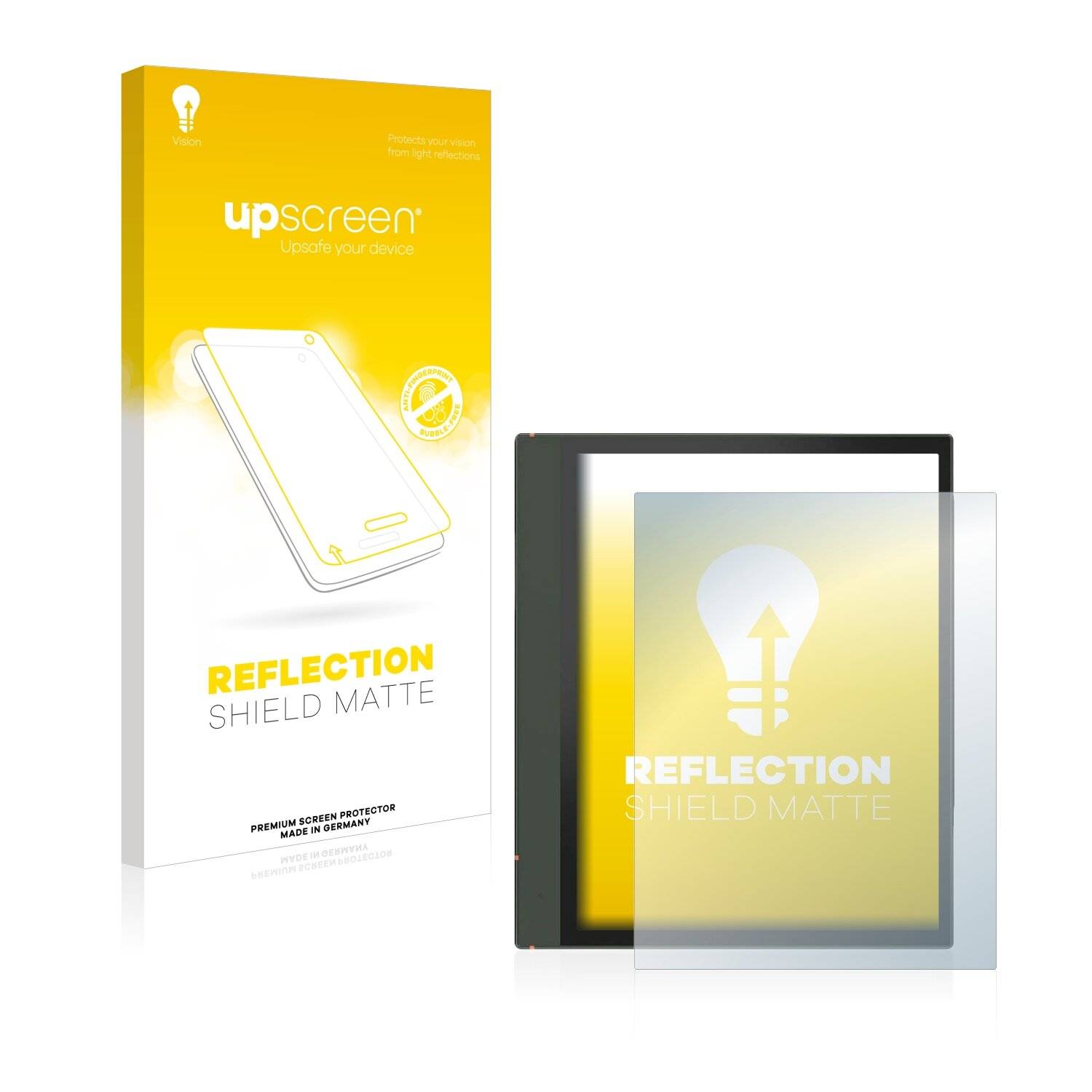 upscreen Reflection Shield Matte Premium Displayschutzfolie für Onyx Boox Note Air 2