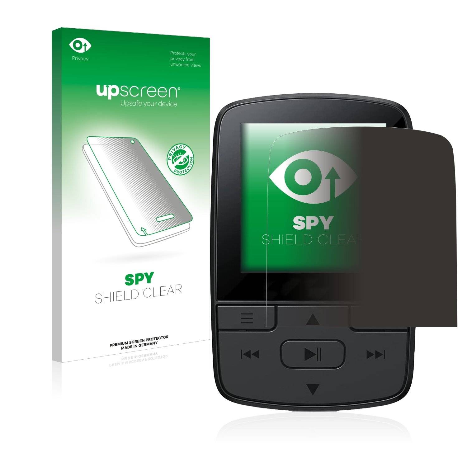 upscreen Spy Shield Clear Premium Blickschutzfolie für YOTON