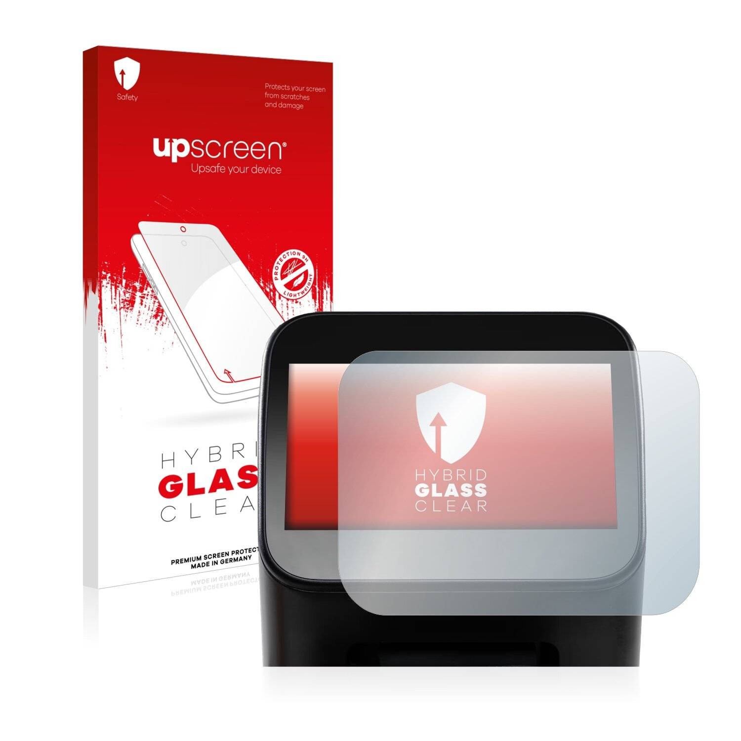 upscreen Hybrid Glass Clear Premium Schutzglas Folie für Shaper Origin