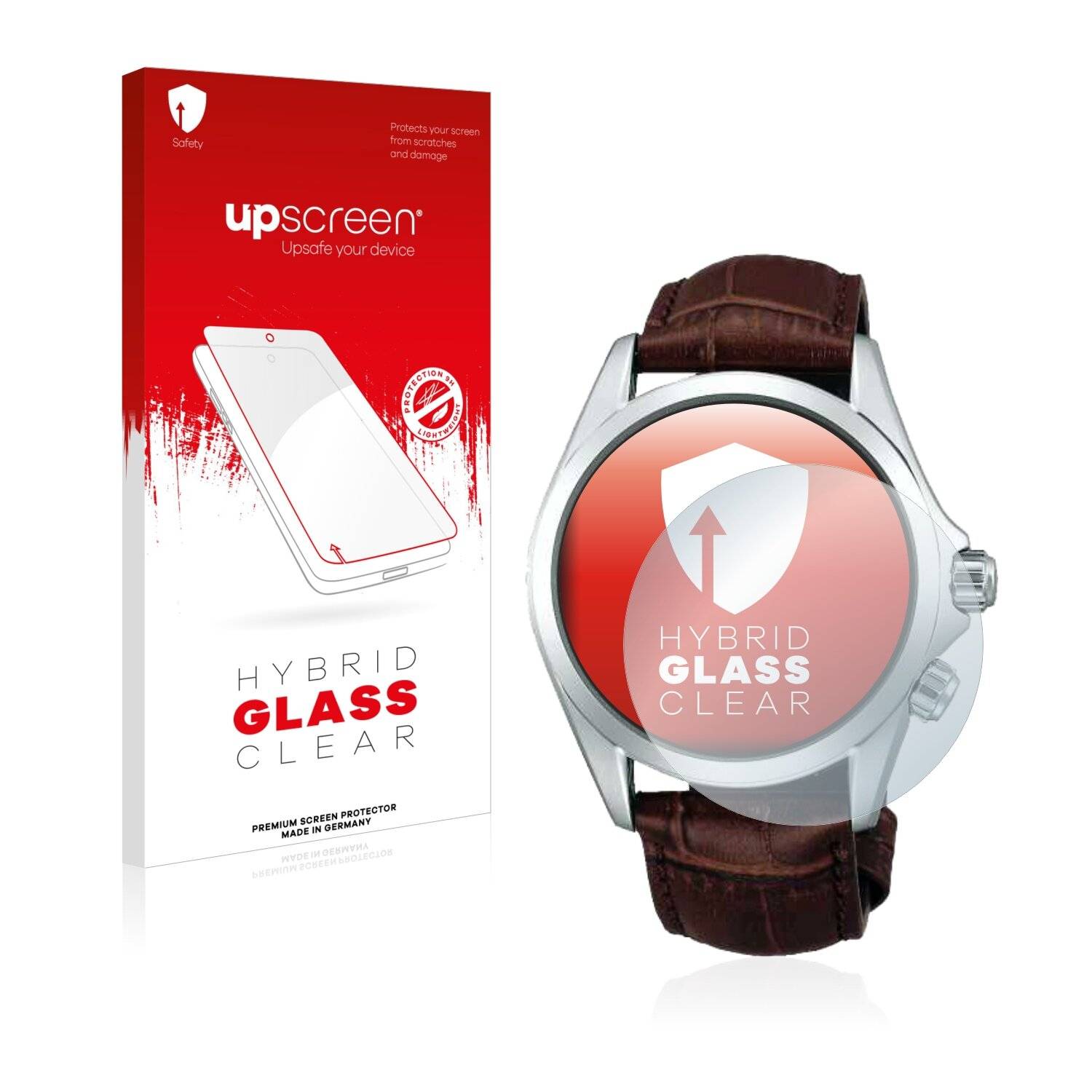 upscreen Hybrid Glass Clear Premium Schutzglas Folie für Seiko Prospex Alpinist