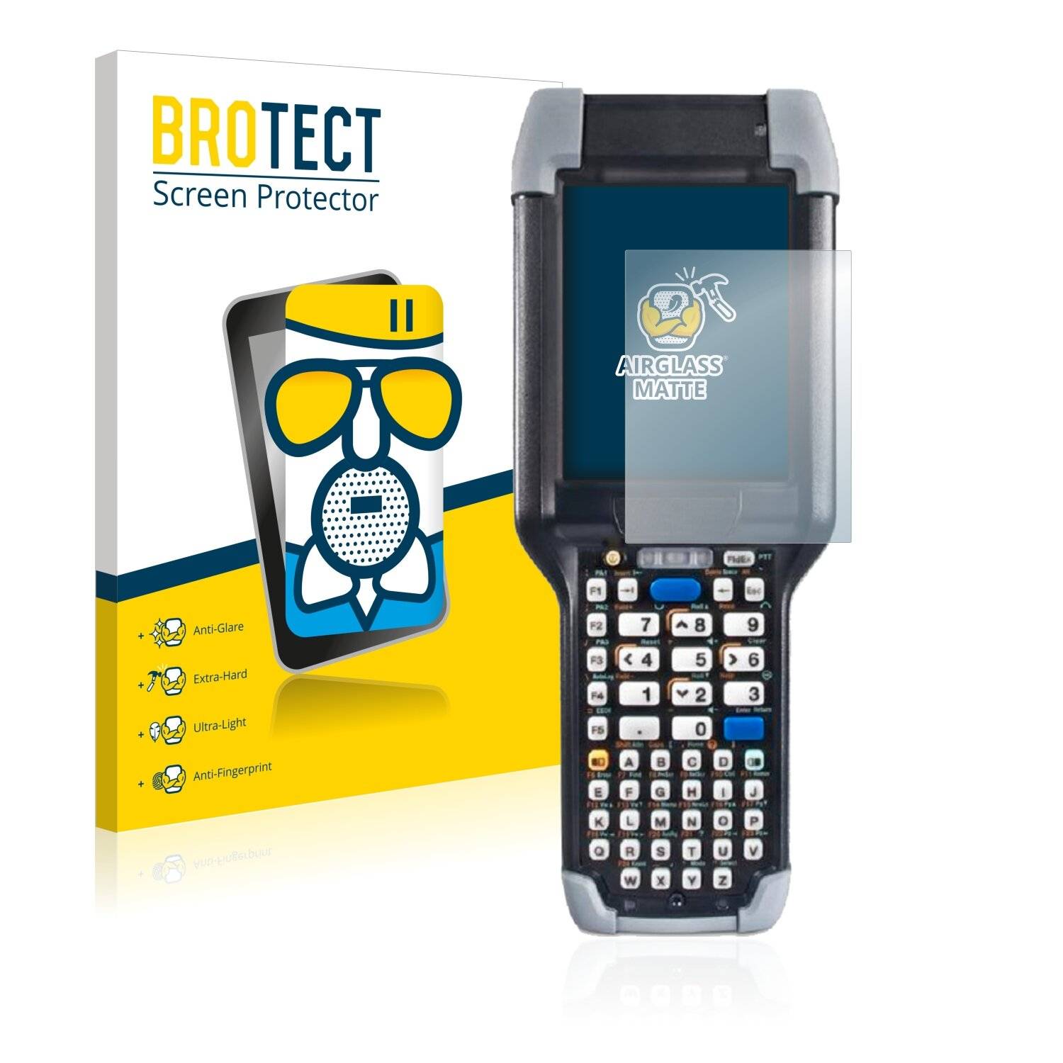 BROTECT AirGlass Matte Schutzglas Folie für Intermec