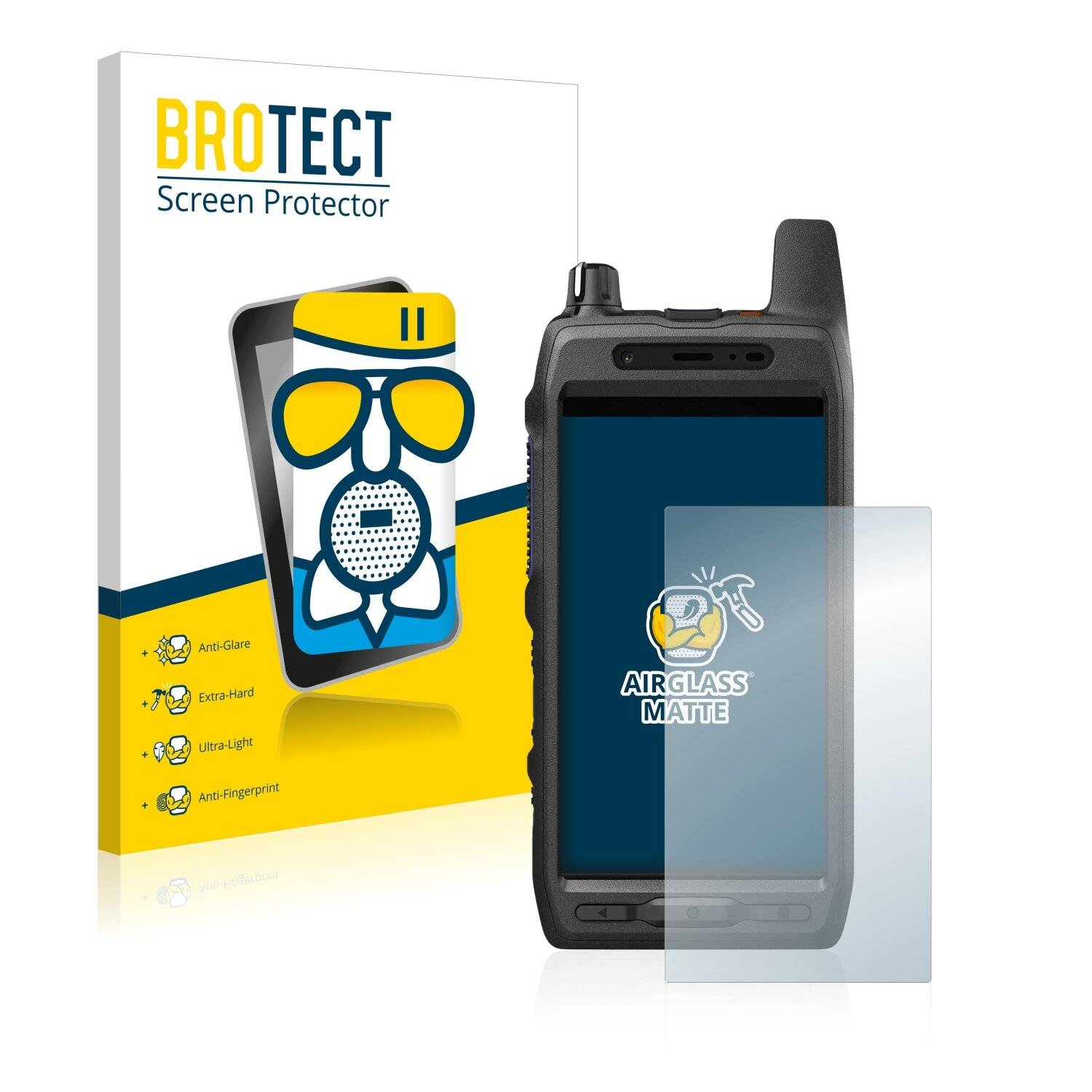BROTECT AirGlass Matte Schutzglas Folie für Motorola Evolve