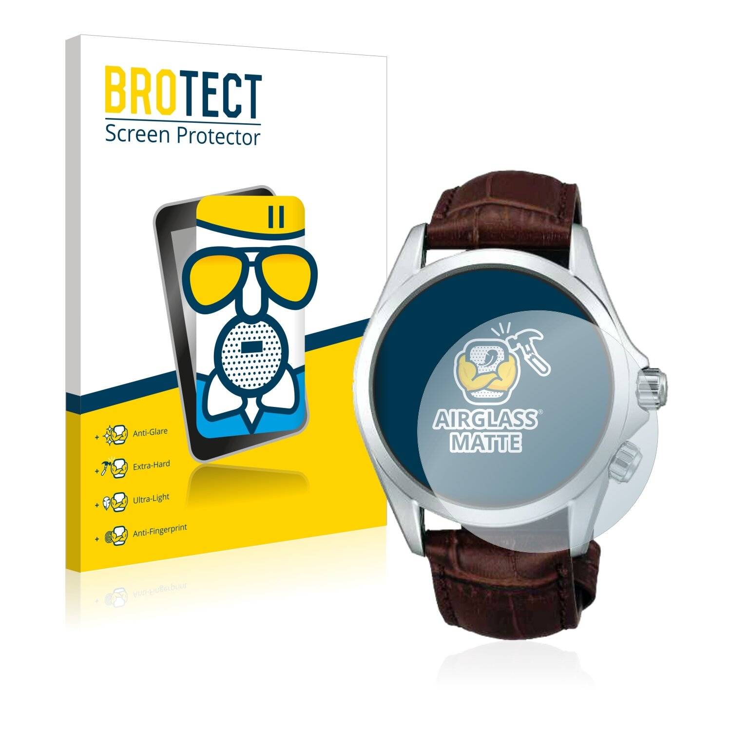 BROTECT AirGlass Matte Schutzglas Folie für Seiko Prospex Alpinist