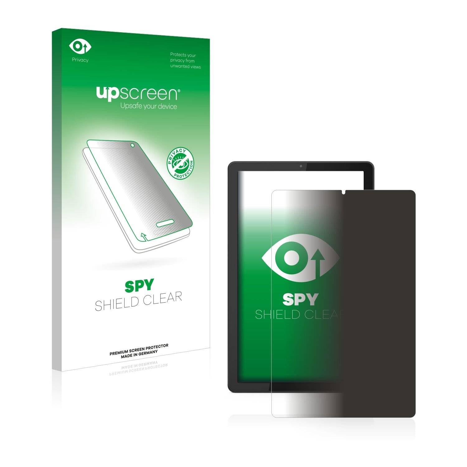 upscreen Blickschutzfolie für Lenovo Tab M9 Anti-Spy Privacy Blaulichtschutz Sichtschutzfolie