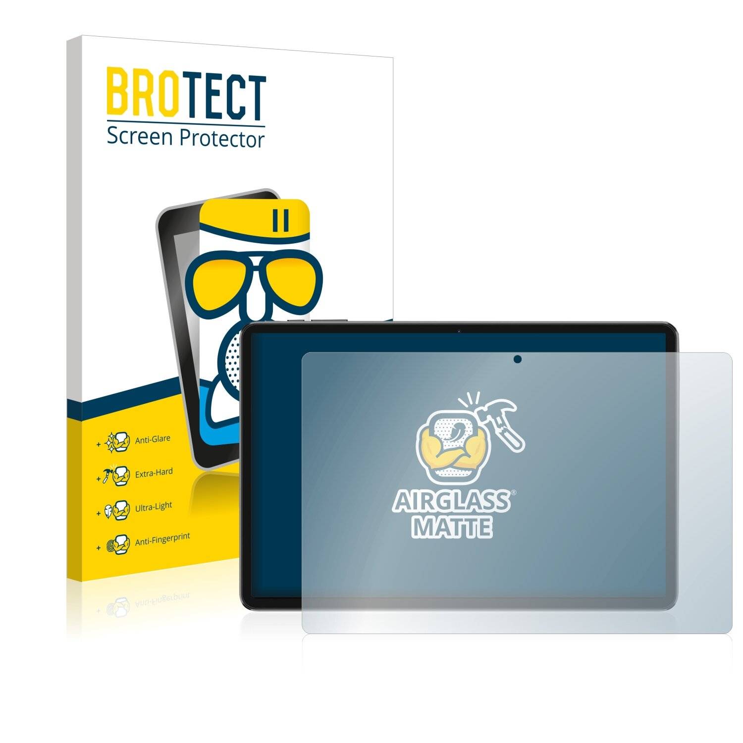 BROTECT AirGlass Matte Schutzglas Folie für Blackview Tab 7