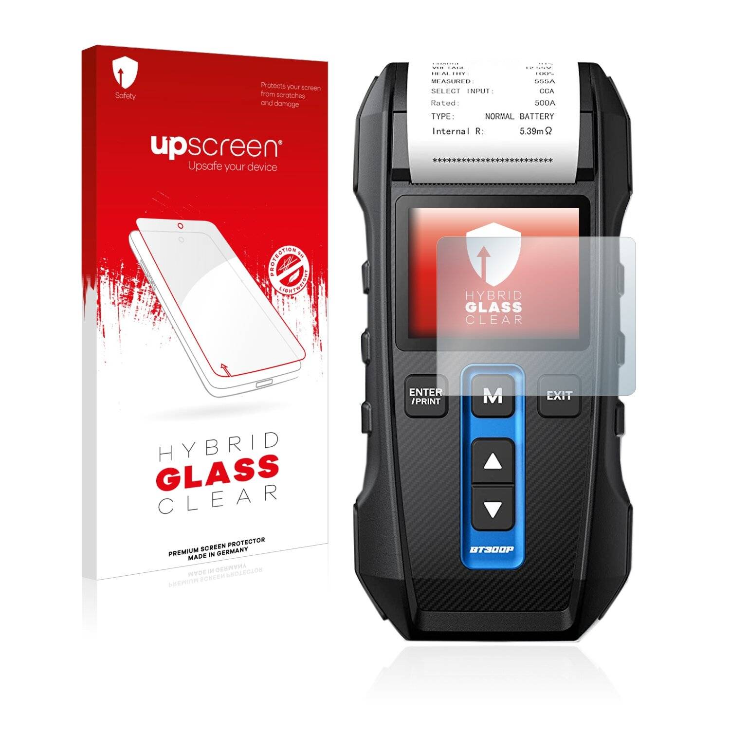 upscreen Hybrid Glass Clear Premium Schutzglas Folie für Topdon