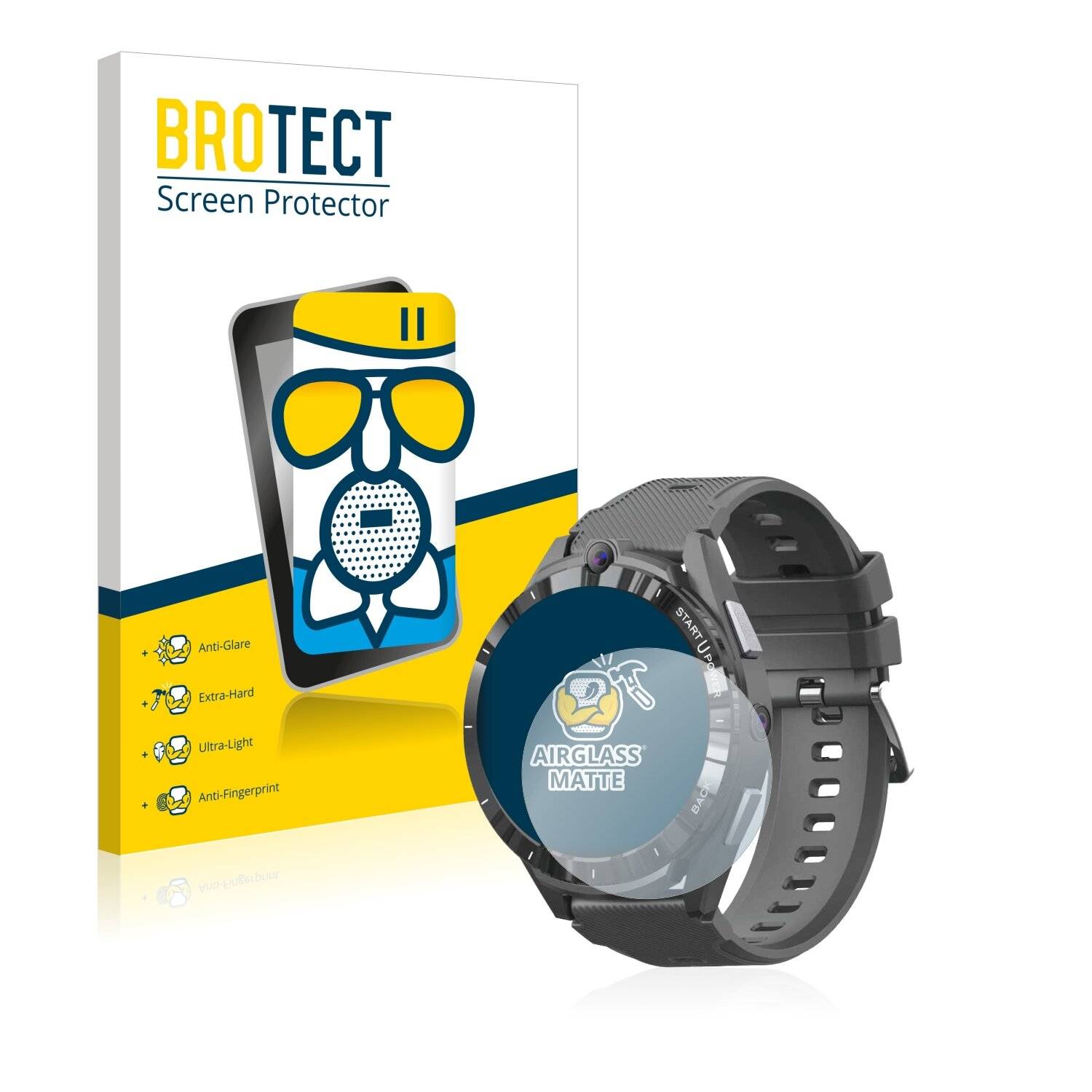 BROTECT AirGlass Matte Schutzglas Folie für Lemfo