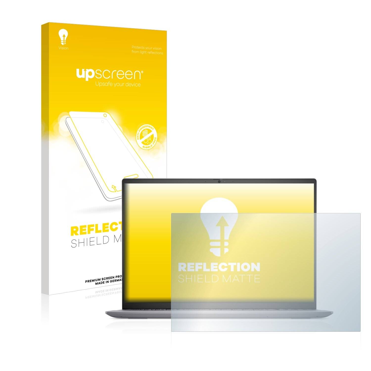 upscreen Reflection Shield Matte Premium Displayschutzfolie für Dell Vostro