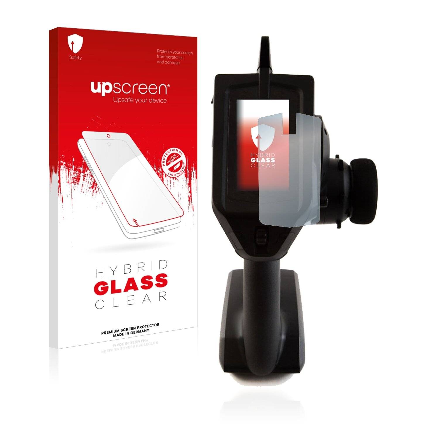 upscreen Hybrid Glass Clear Premium Schutzglas Folie für Spektrum