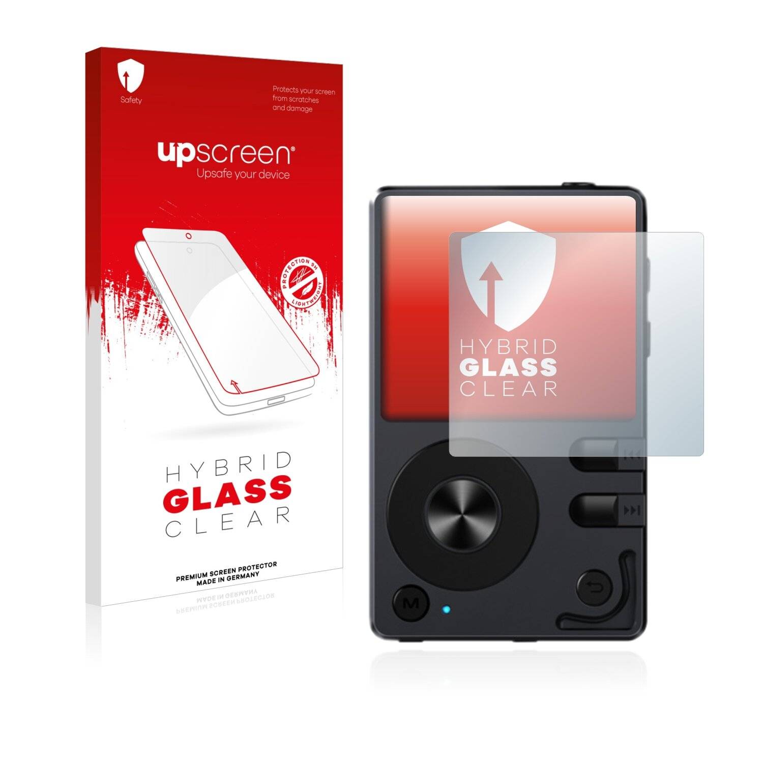 upscreen Hybrid Glass Clear Premium Schutzglas Folie für Vieta