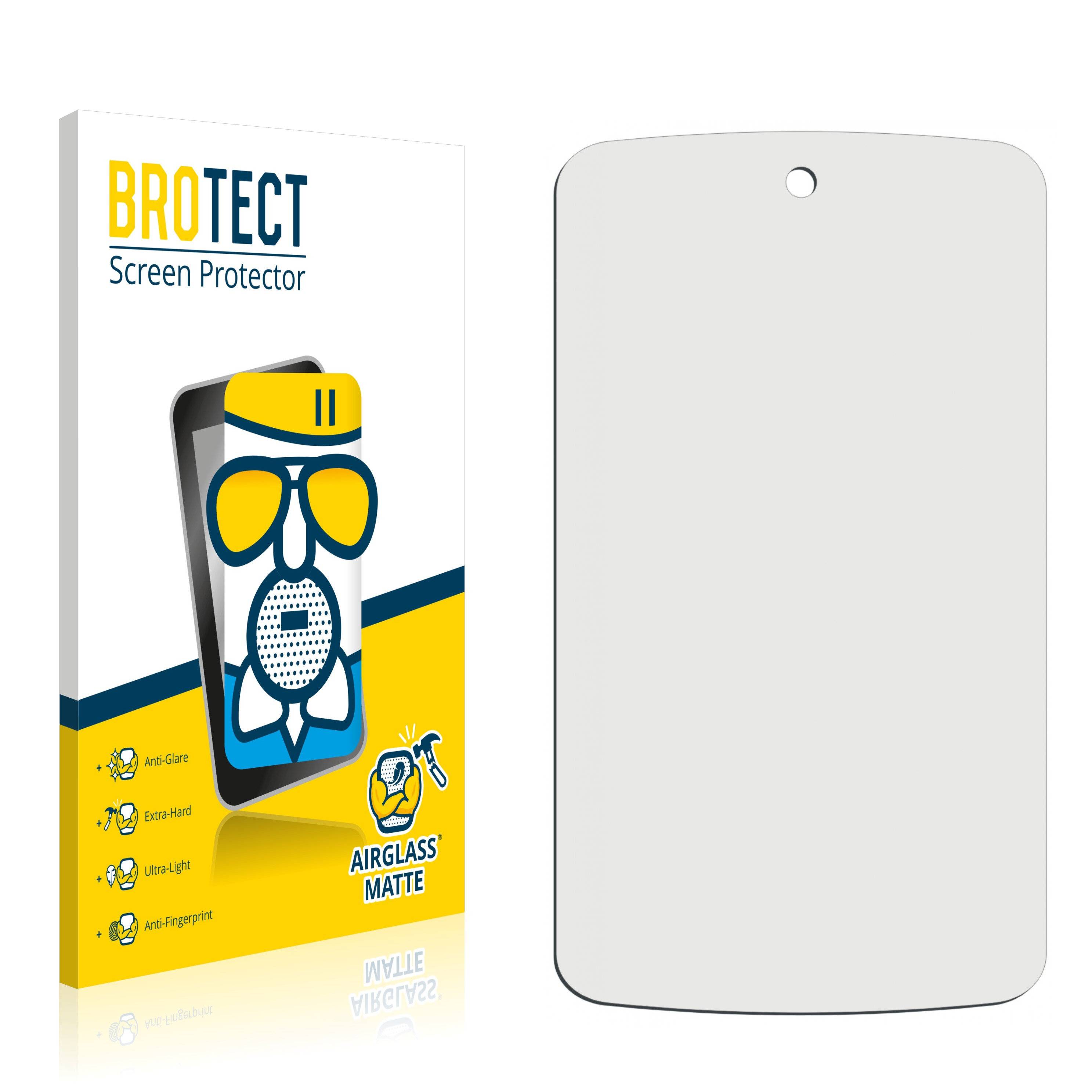 BROTECT AirGlass Flexible Schutz Glas Folie für Bryton Rider S800 Matt Entspiegelt