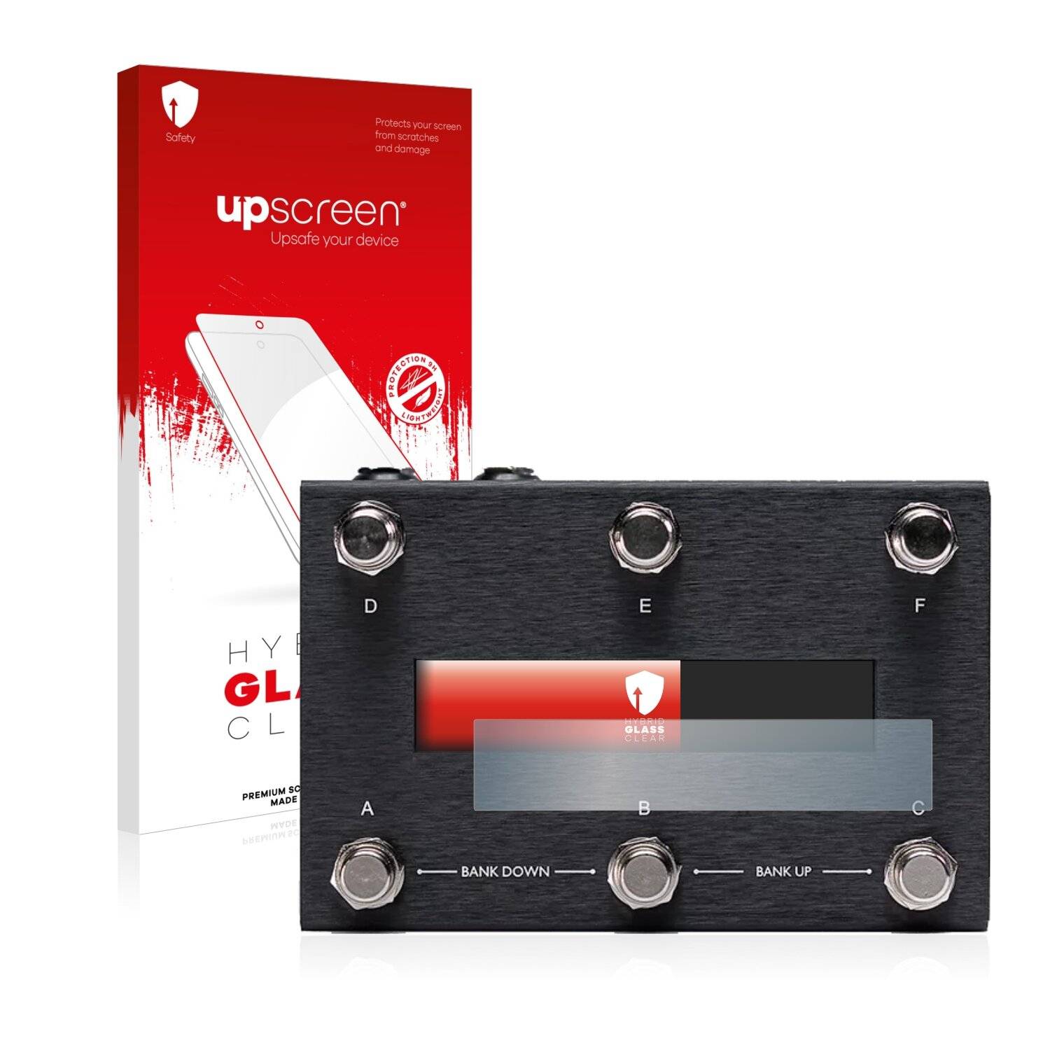 upscreen Hybrid Glass Clear Premium Schutzglas Folie für Morningstar MC6