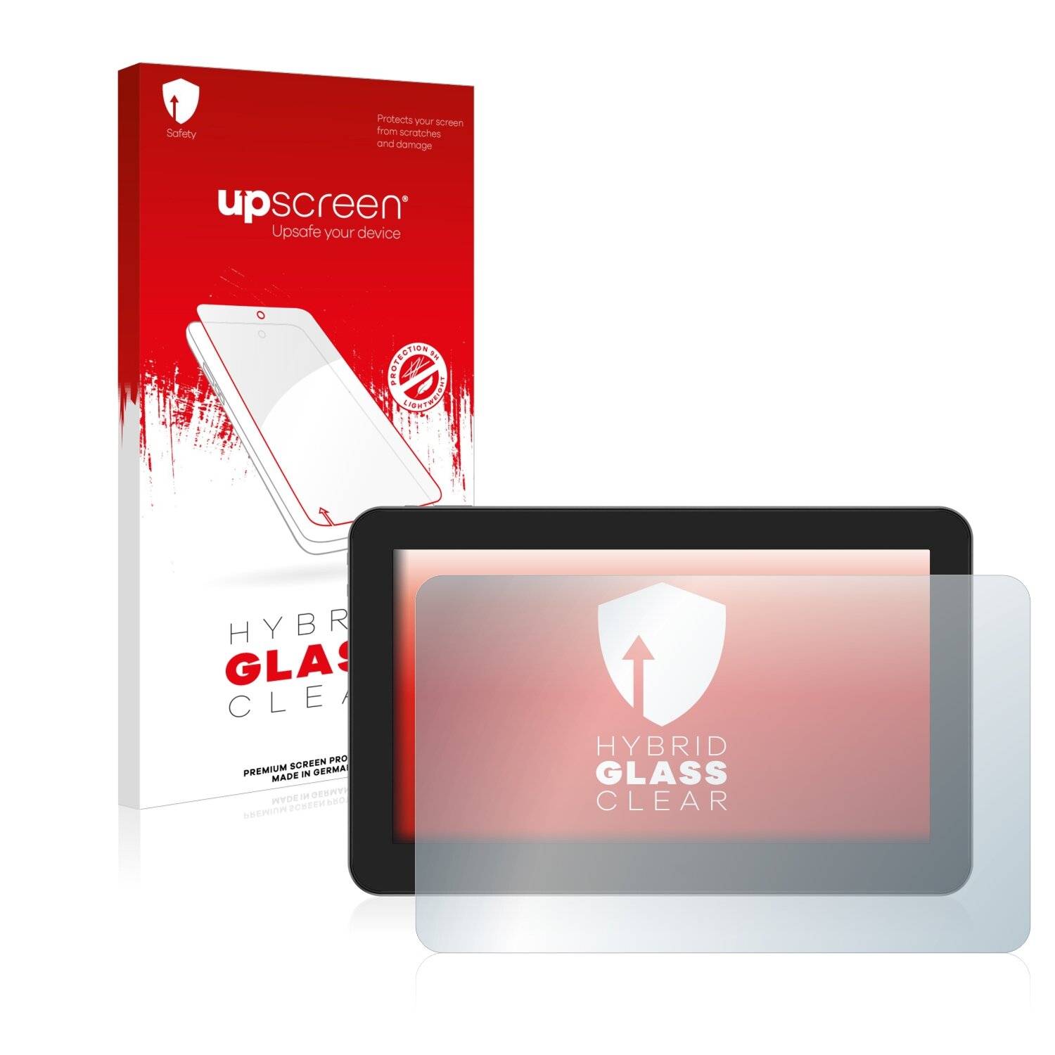 upscreen Hybrid Glass Clear Premium Schutzglas Folie für XP-Pen Artist Pro