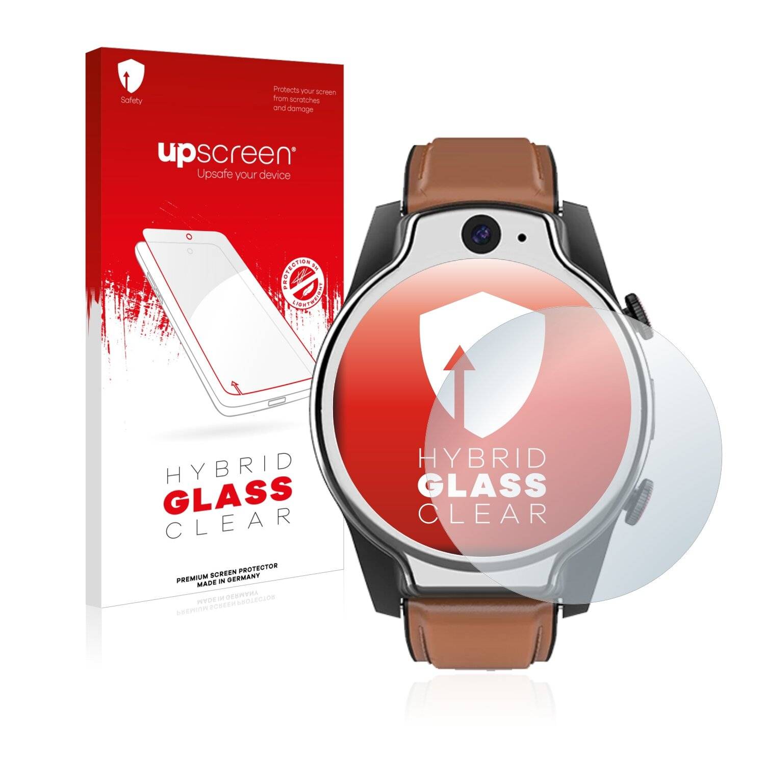 upscreen Hybrid Glass Clear Premium Schutzglas Folie für 220Volt