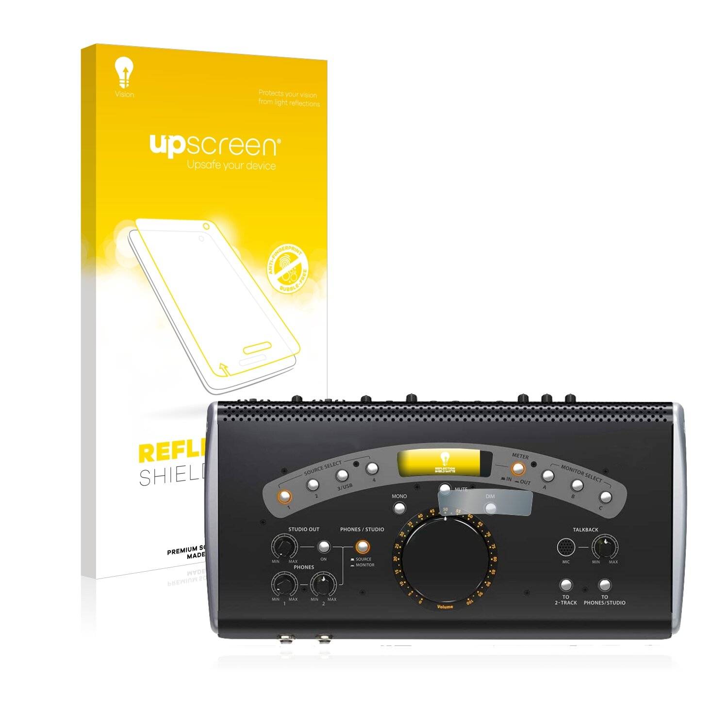 upscreen Reflection Shield Matte Premium Displayschutzfolie für Behringer XENYX