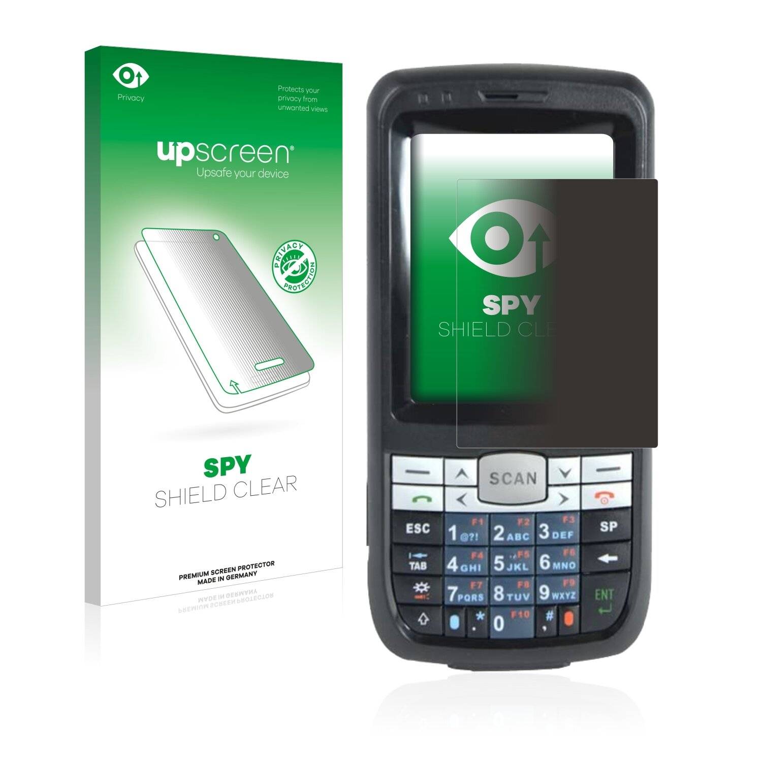 upscreen Spy Shield Clear Premium Blickschutzfolie für Honeywell Dolphin