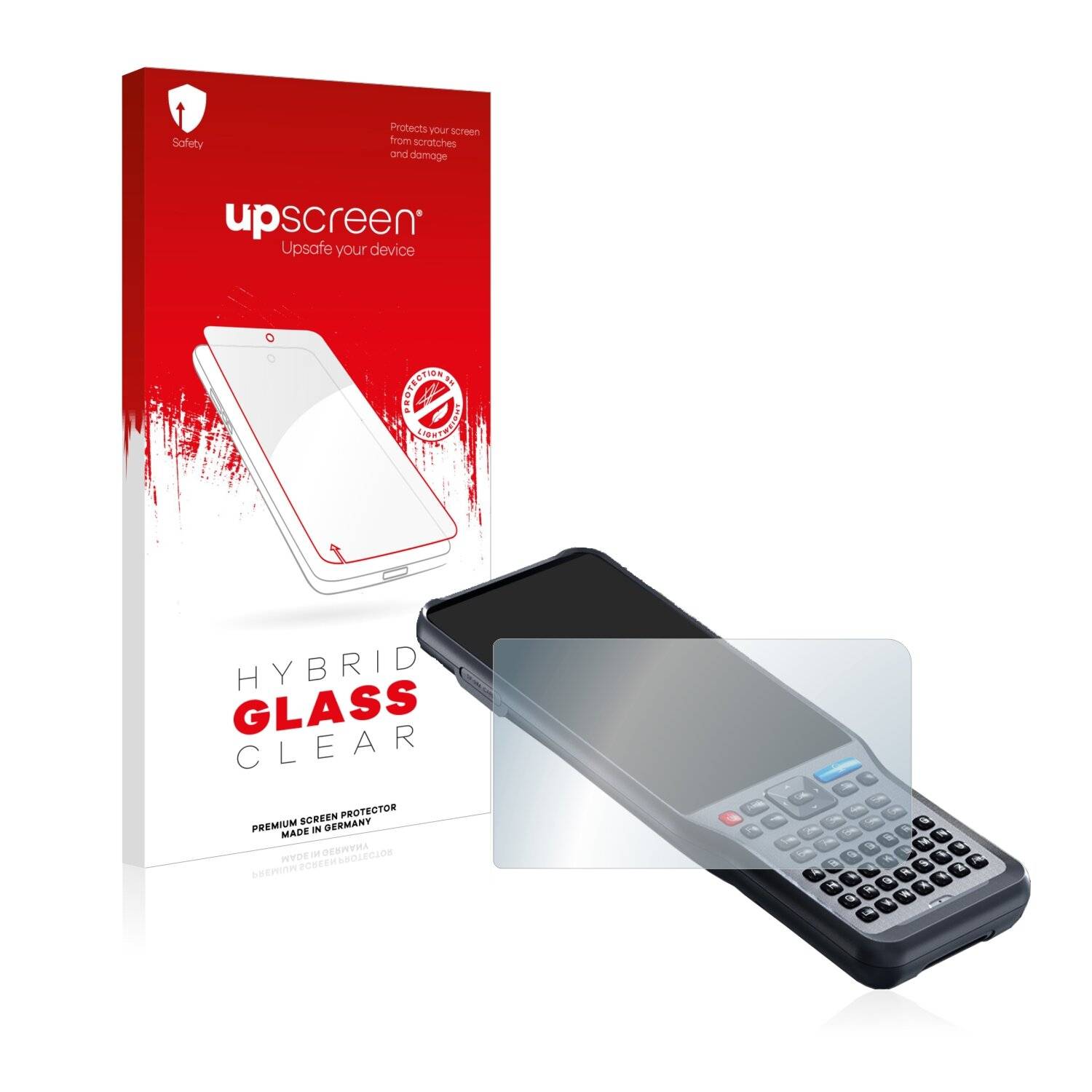 upscreen Hybrid Glass Clear Premium Schutzglas Folie für Hi Target Ihand