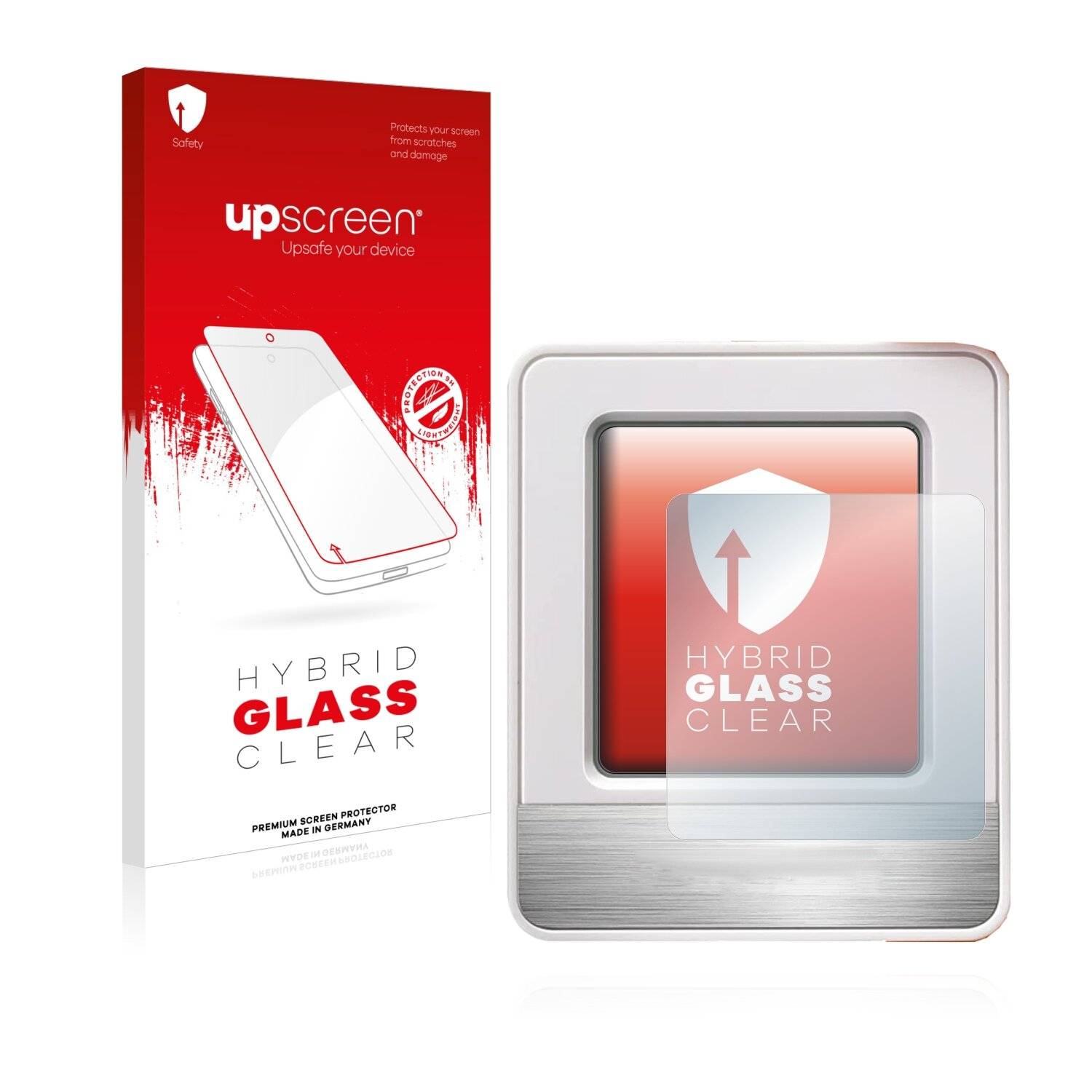 upscreen Hybrid Glass Clear Premium Schutzglas Folie für ThermoPro TP