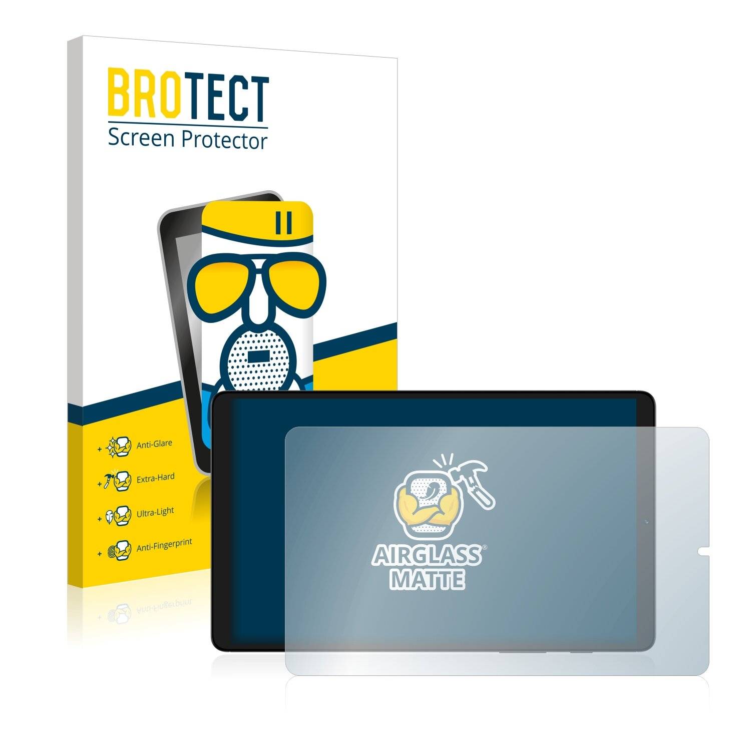 BROTECT AirGlass Matte Schutzglas Folie für realme Pad
