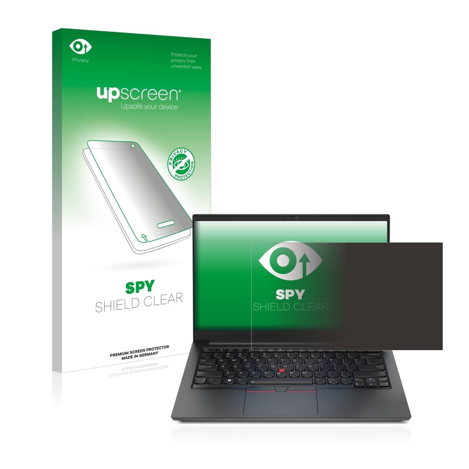upscreen Spy Shield Clear Premium Blickschutzfolie für Razer Blade 14
