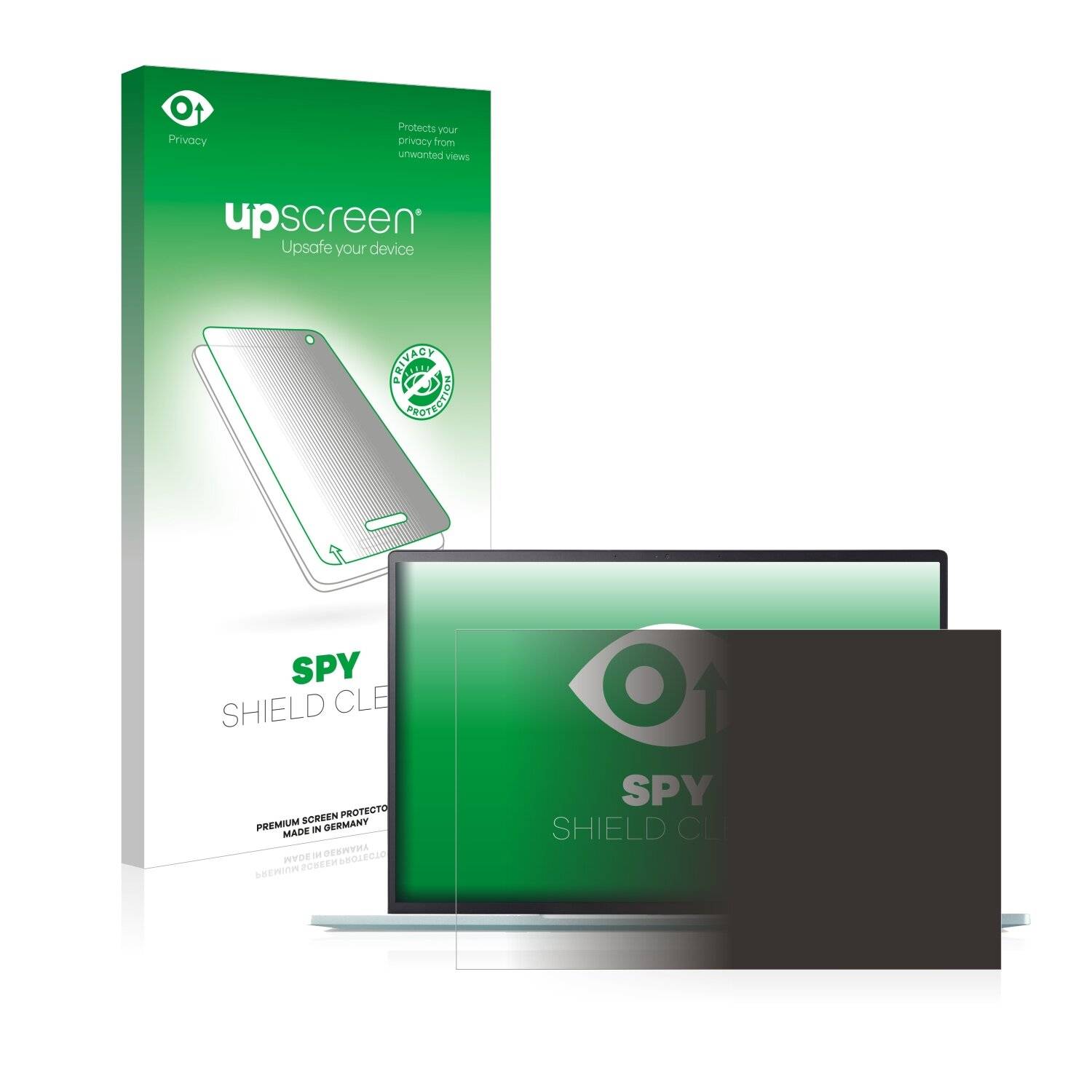 upscreen Spy Shield Clear Premium Blickschutzfolie für Acer Swift Edge