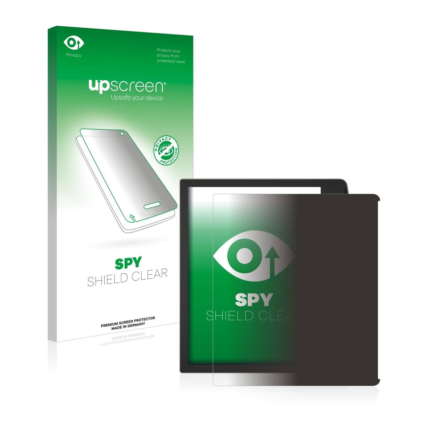 upscreen Spy Shield Clear Premium Blickschutzfolie für PocketBook