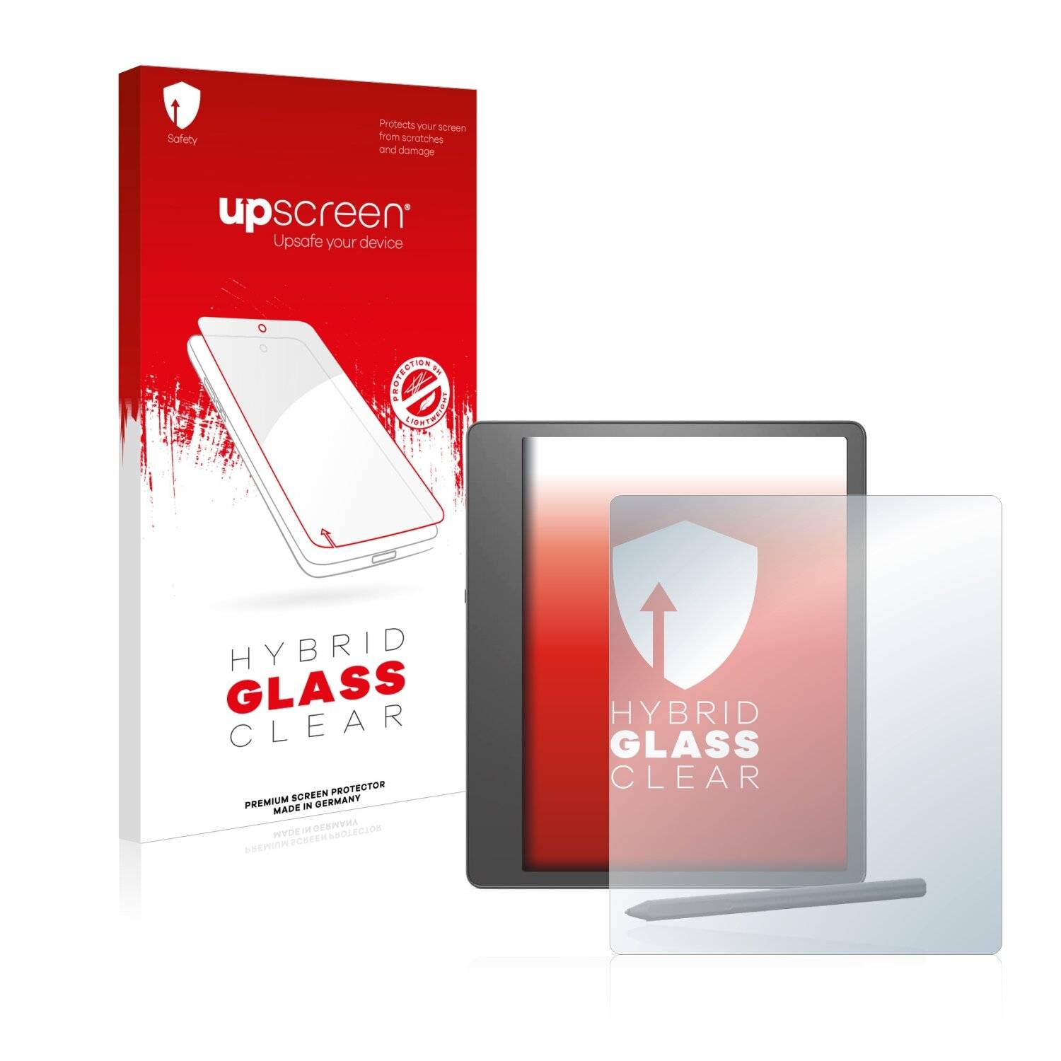 upscreen Hybrid Glass Clear Premium Schutzglas Folie für Amazon Kindle
