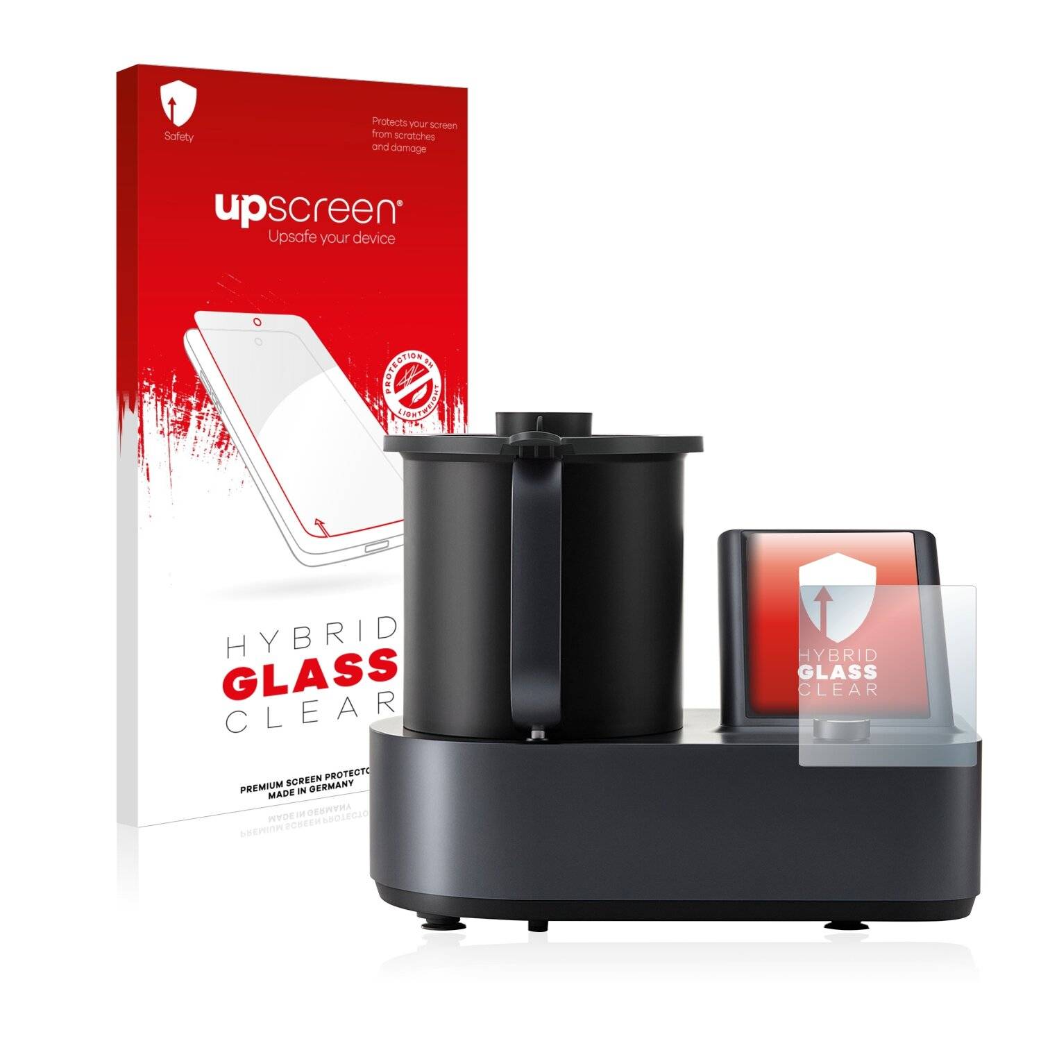 upscreen Hybrid Glass Clear Premium Schutzglas Folie für Xiaomi Mi Smart Cooking