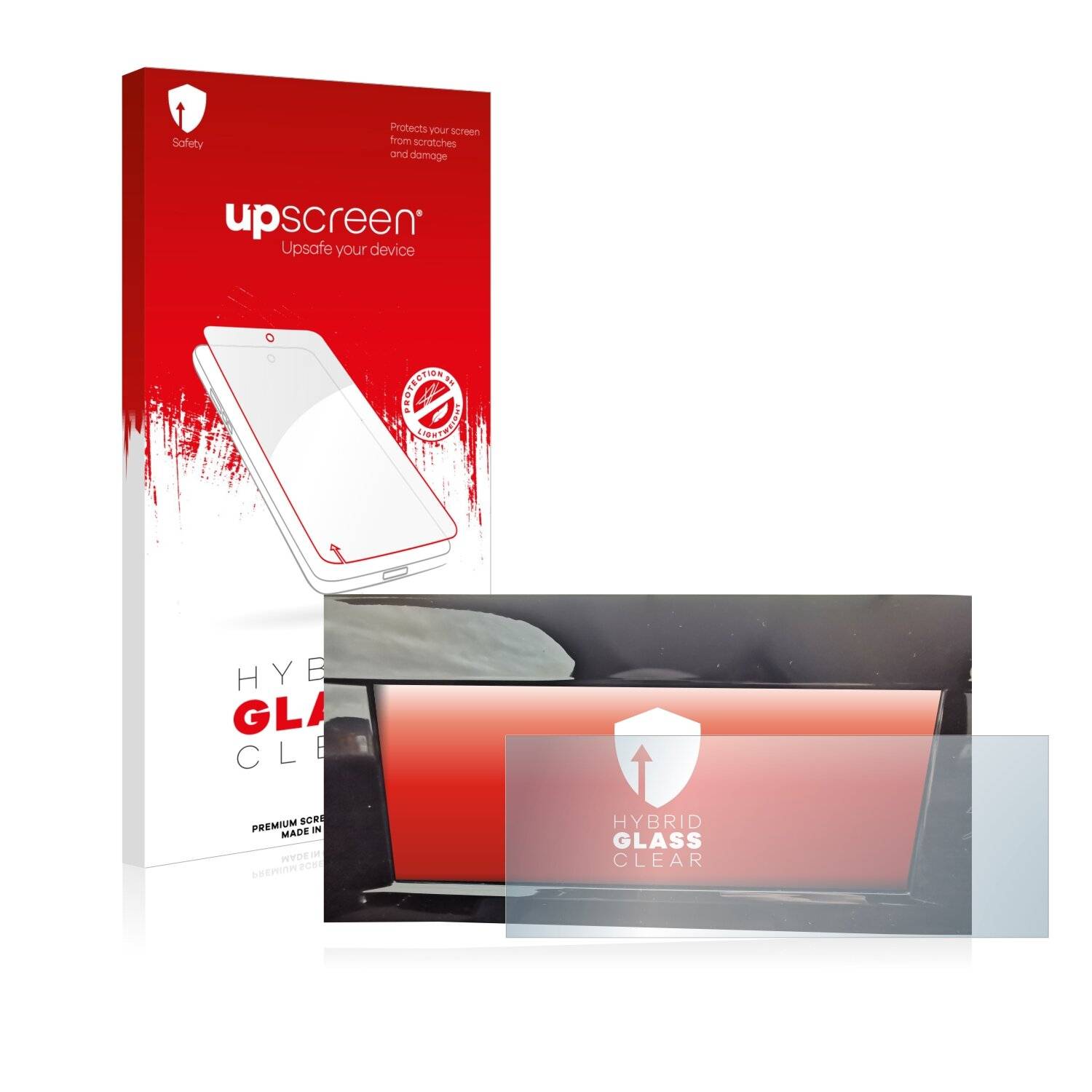 upscreen Flexible Schutz Glas Folie für Opel Astra L 2022 Digital Cockpit Schutzglas 9H Hybridglas Klar