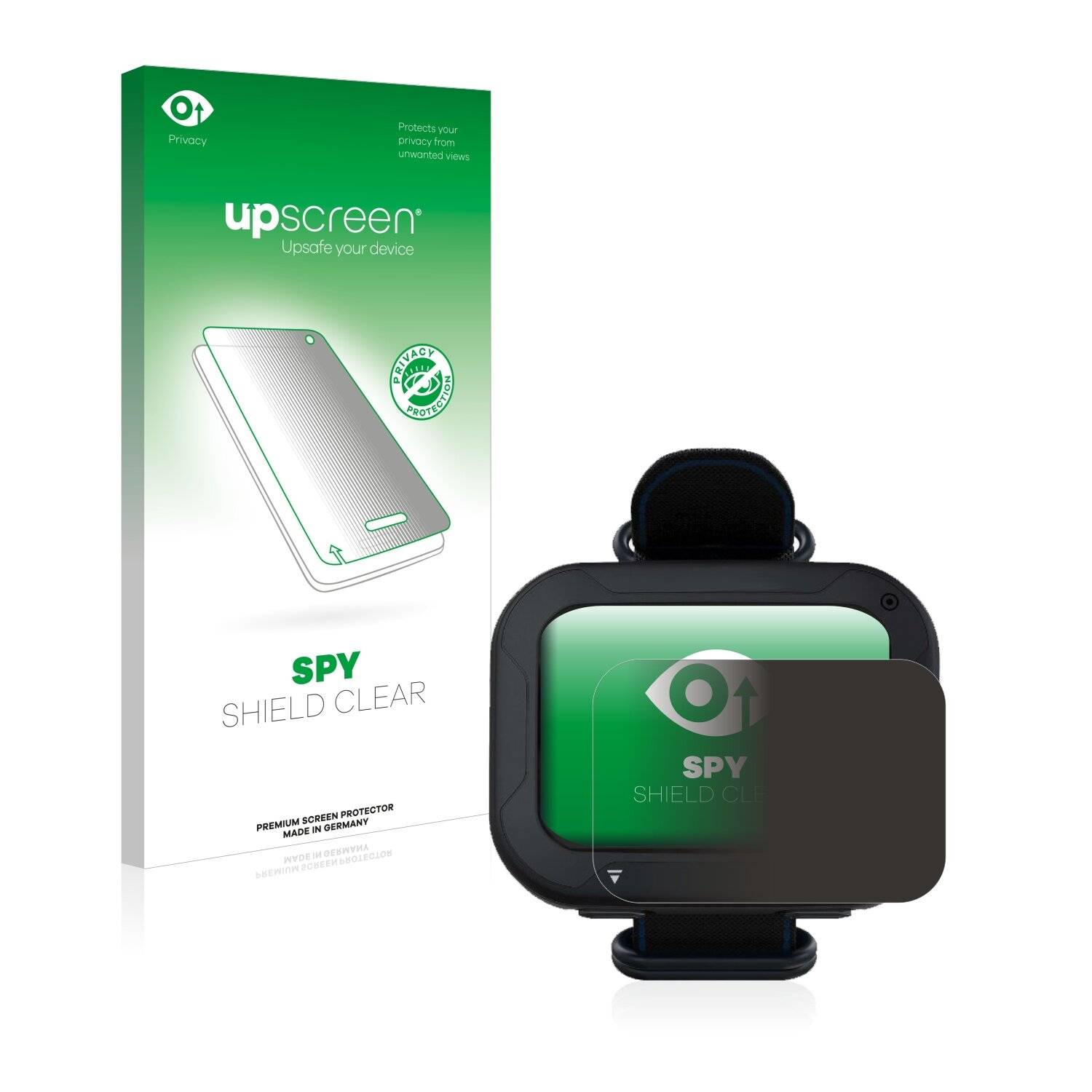 upscreen Spy Shield Clear Premium Blickschutzfolie für Aqualung