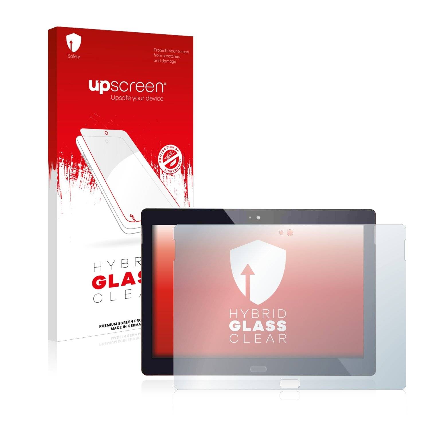 upscreen Hybrid Glass Clear Premium Schutzglas Folie für LincPlus