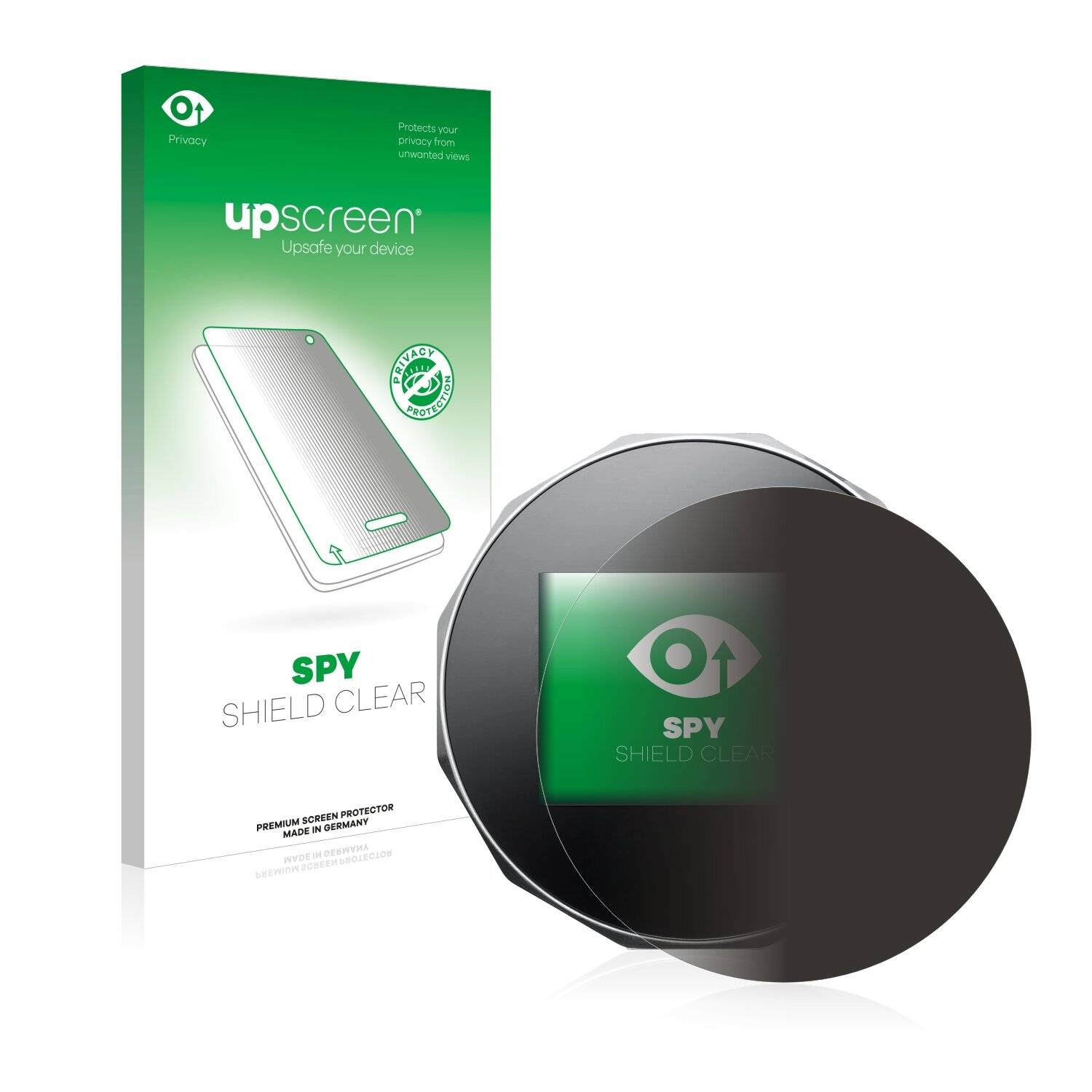 upscreen Spy Shield Clear Premium Blickschutzfolie für SecuX