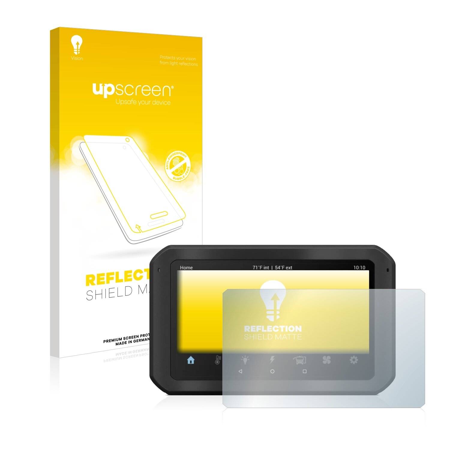 upscreen Reflection Shield Matte Premium Displayschutzfolie für Garmin Vieo RV