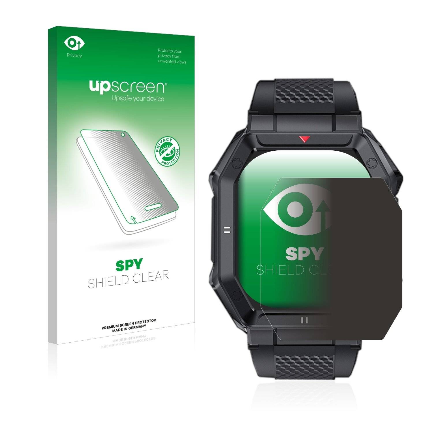 upscreen Spy Shield Clear Premium Blickschutzfolie für Gainbang