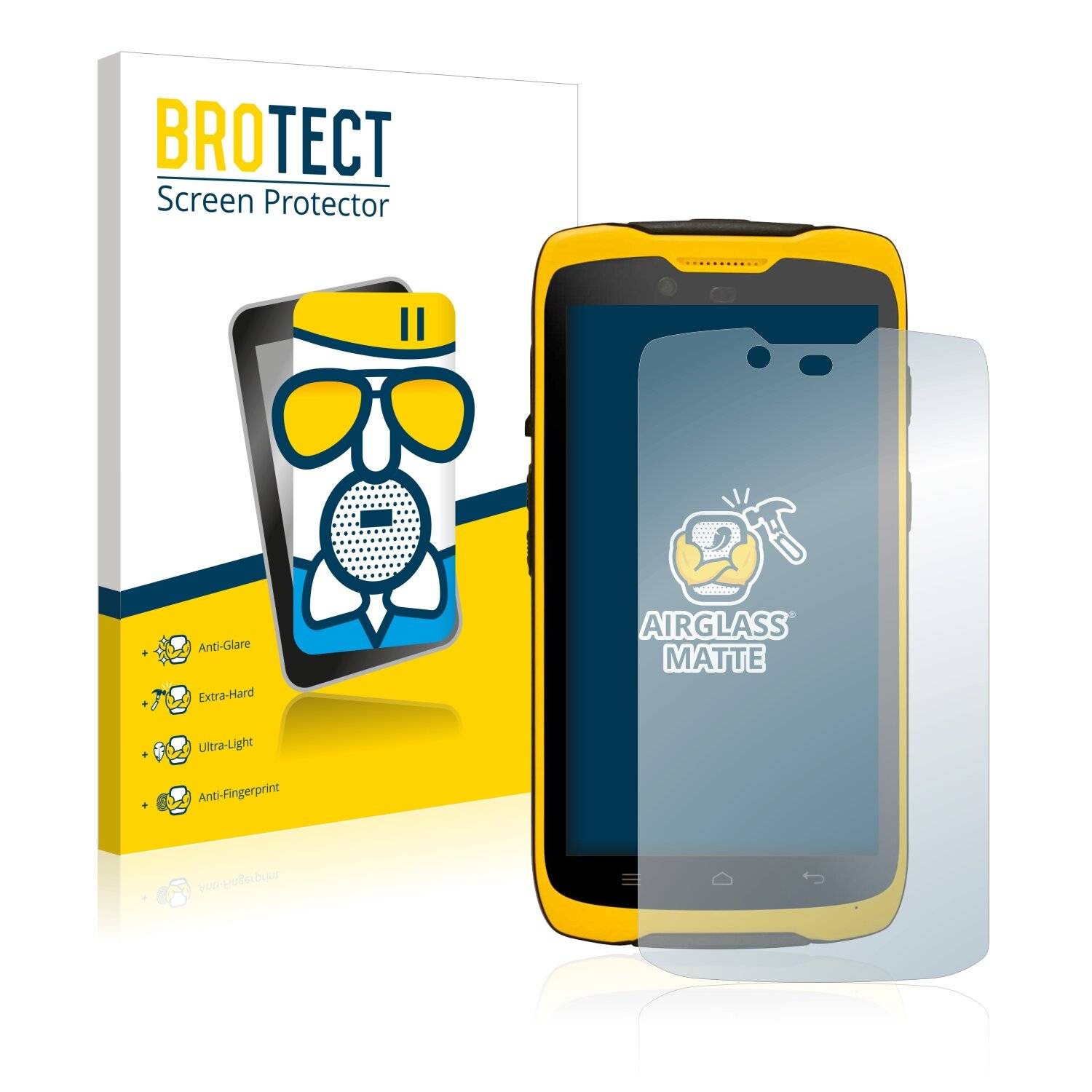 BROTECT AirGlass Matte Schutzglas Folie für Trimble