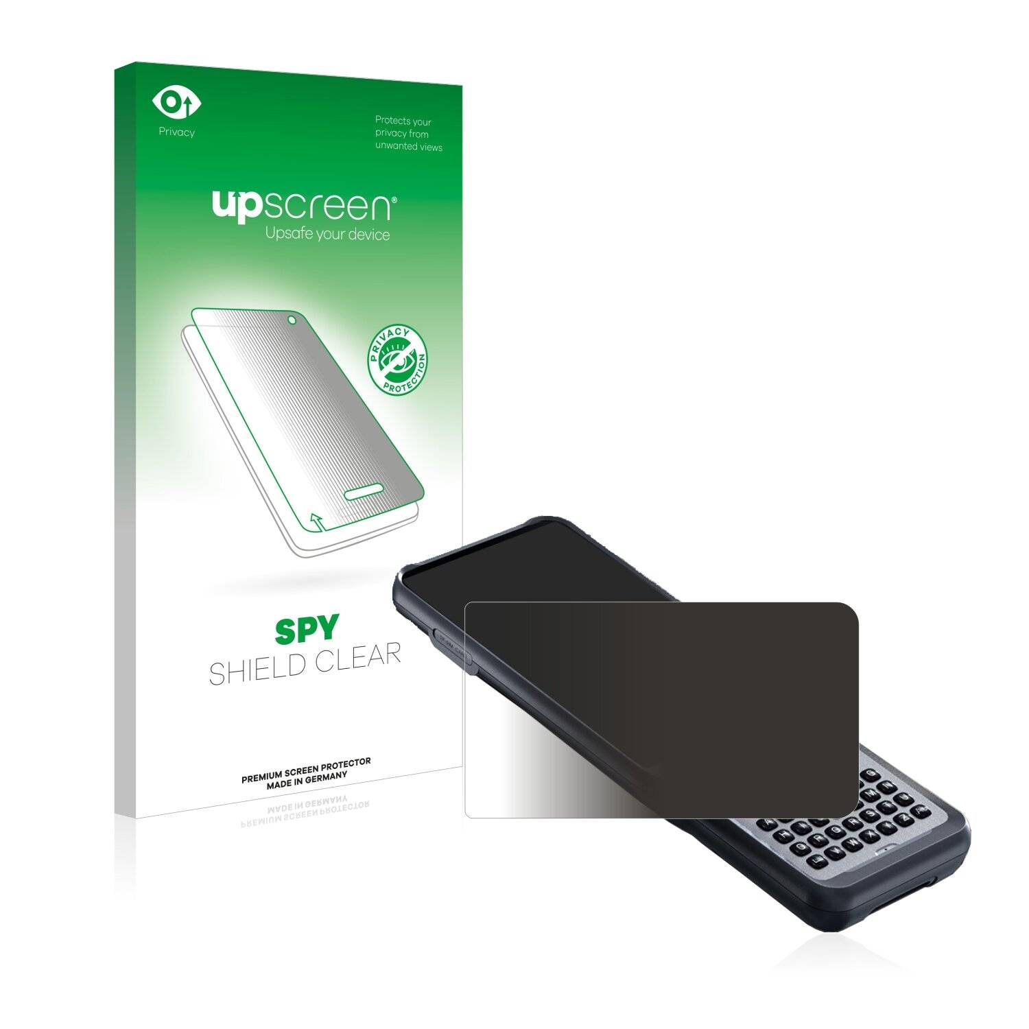 upscreen Spy Shield Clear Premium Blickschutzfolie für Hi Target Ihand