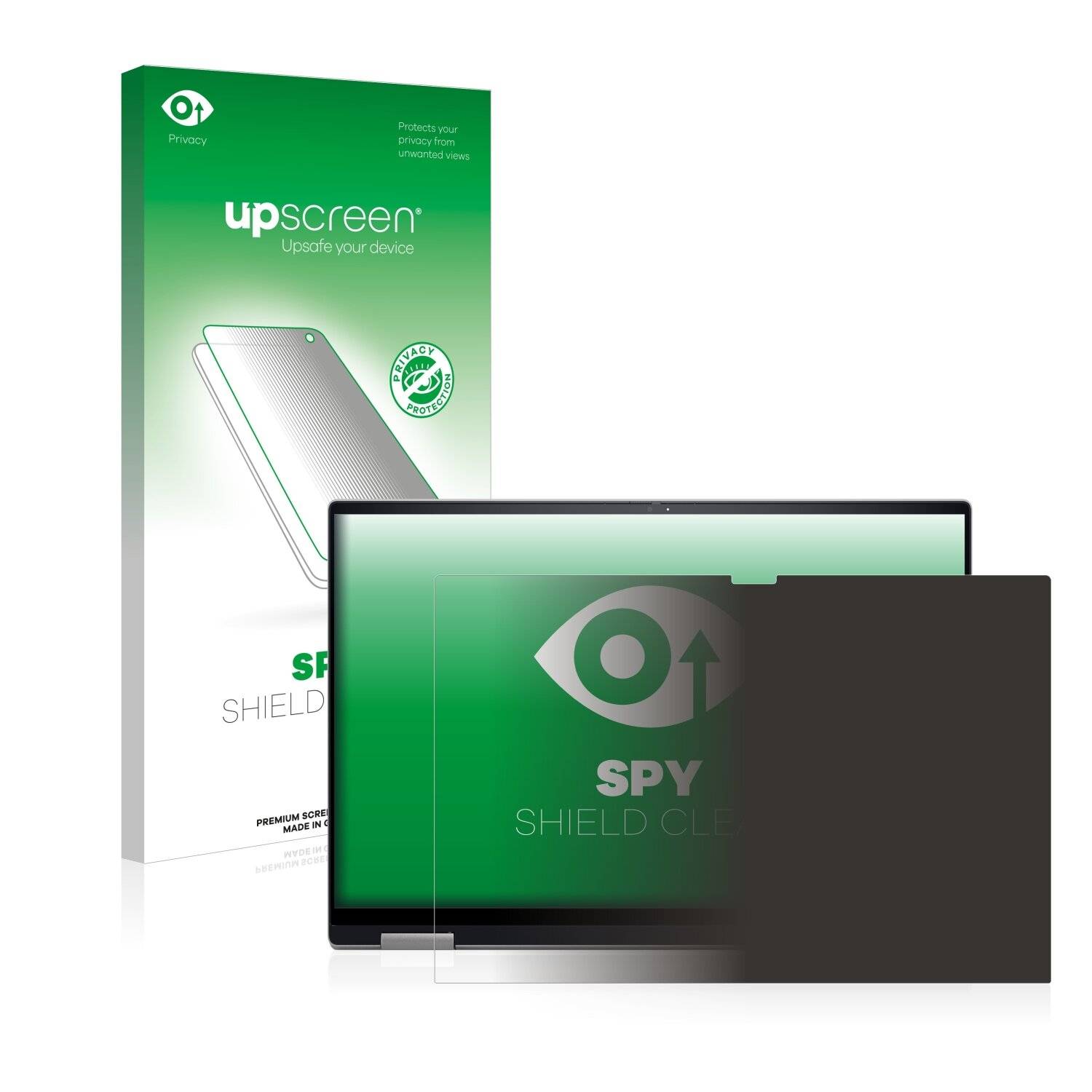 upscreen Blickschutzfolie für Dell Inspiron 16 7620 2-in-1 Anti-Spy Privacy Blaulichtschutz Sichtschutzfolie