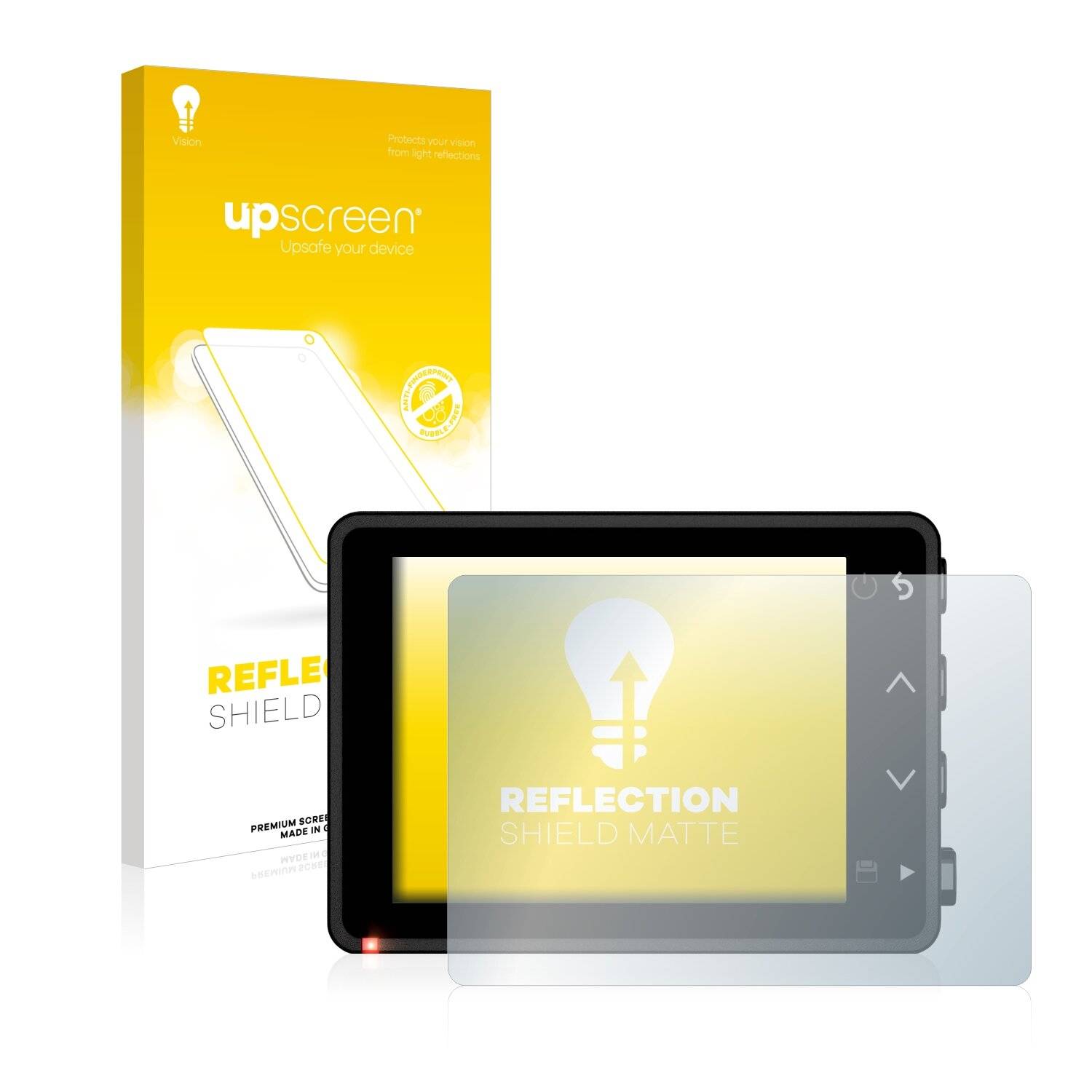 upscreen Reflection Shield Matte Premium Displayschutzfolie für Garmin Dash Cam