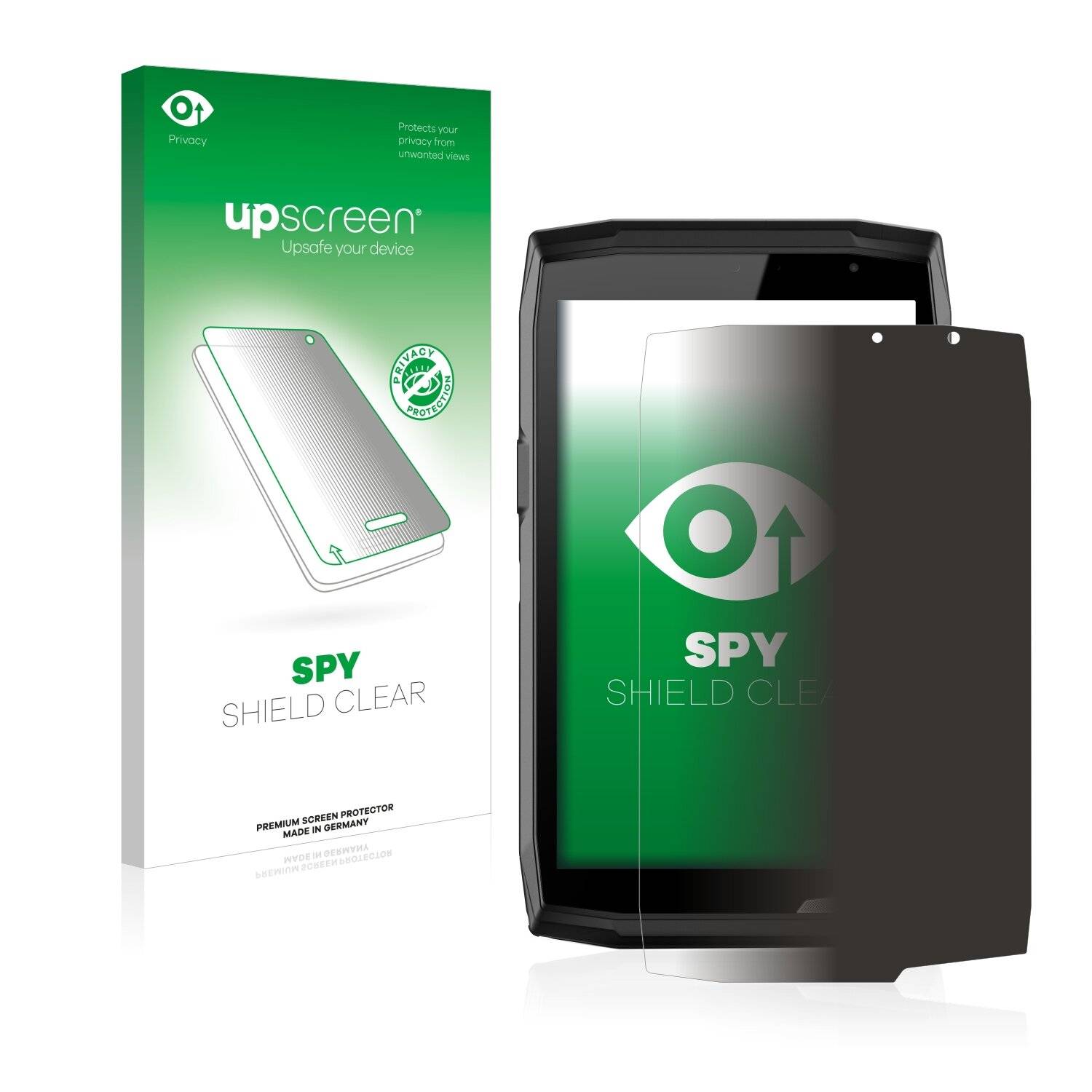 upscreen Spy Shield Clear Premium Blickschutzfolie für Crosscall Core