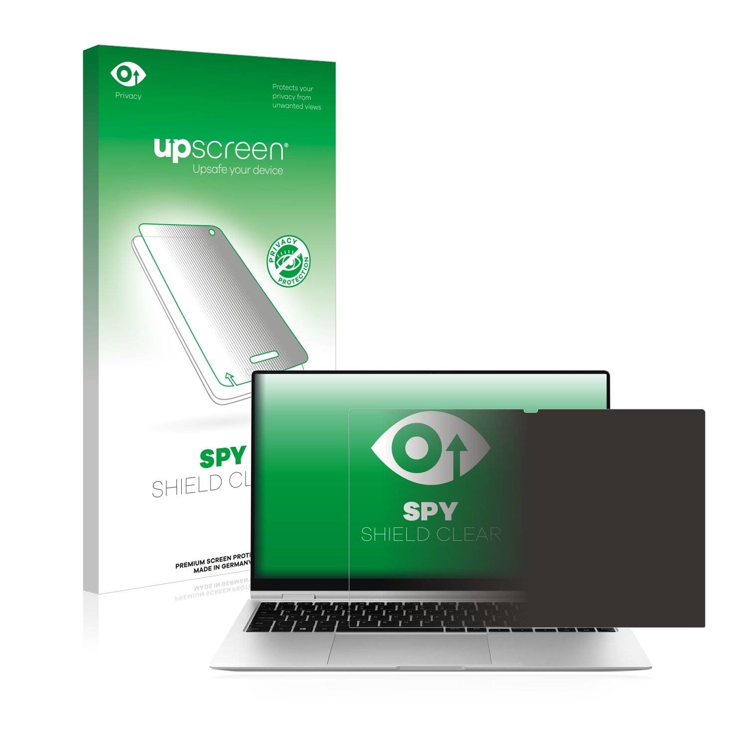upscreen Blickschutzfolie für Samsung Galaxy Book2 Pro 360 15.6" Anti-Spy Privacy Blaulichtschutz Sichtschutzfolie