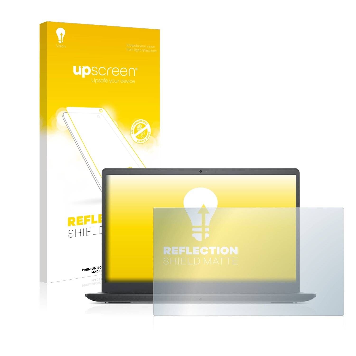 upscreen Reflection Shield Matte Premium Displayschutzfolie für Dell Vostro