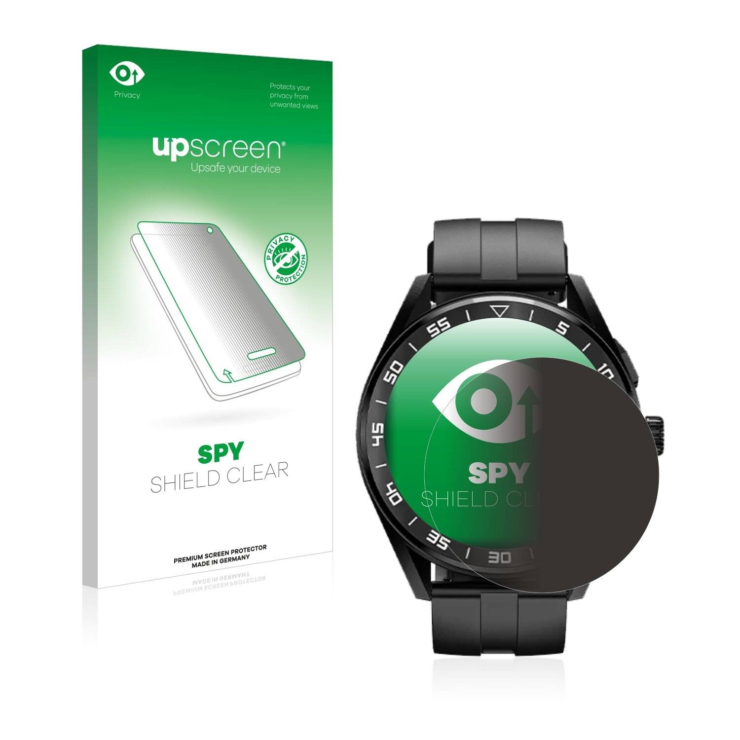 upscreen Spy Shield Clear Premium Blickschutzfolie für Lokmat Comet